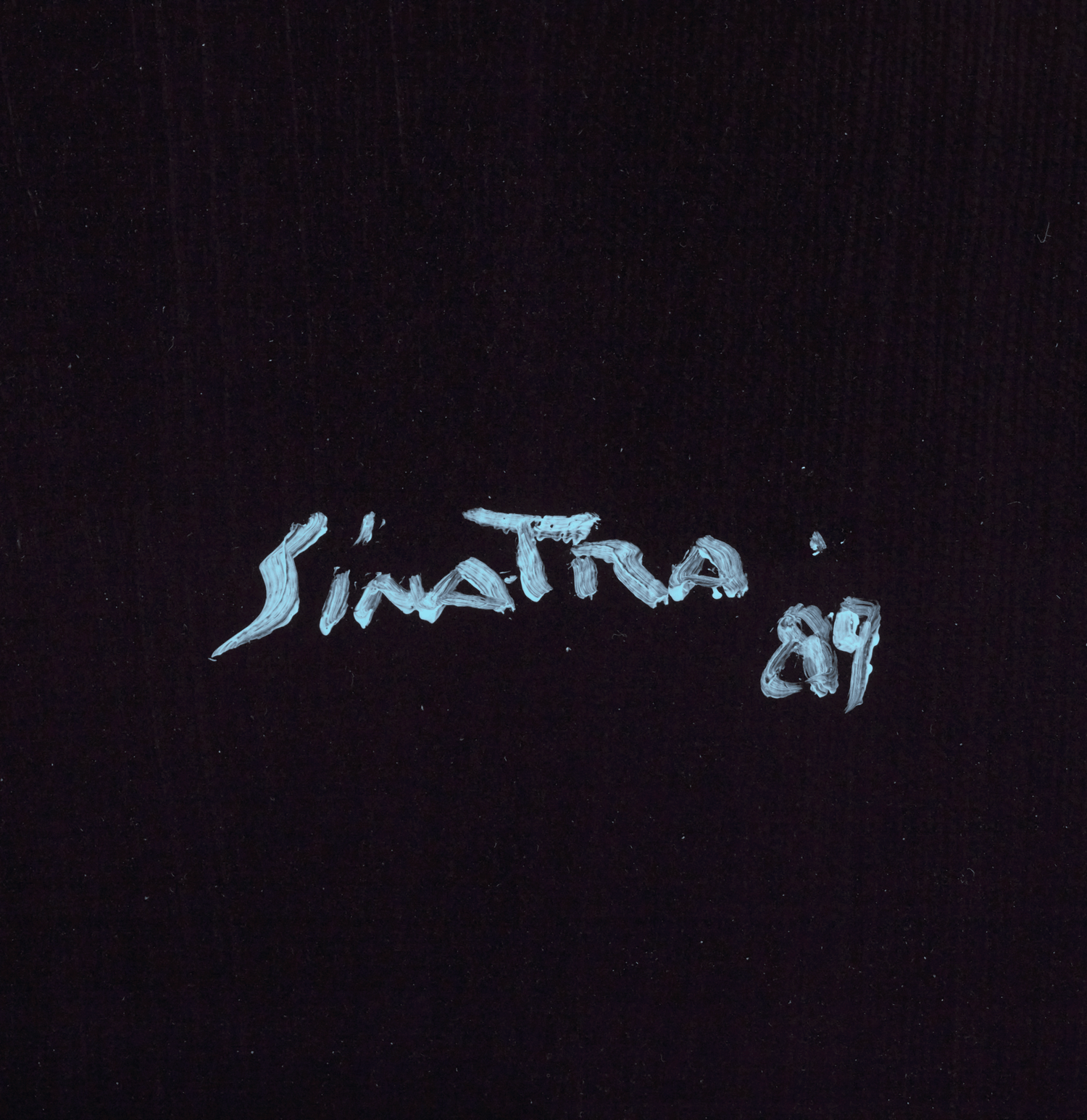 Abstract with Black and Yellow by Frank Sinatra
