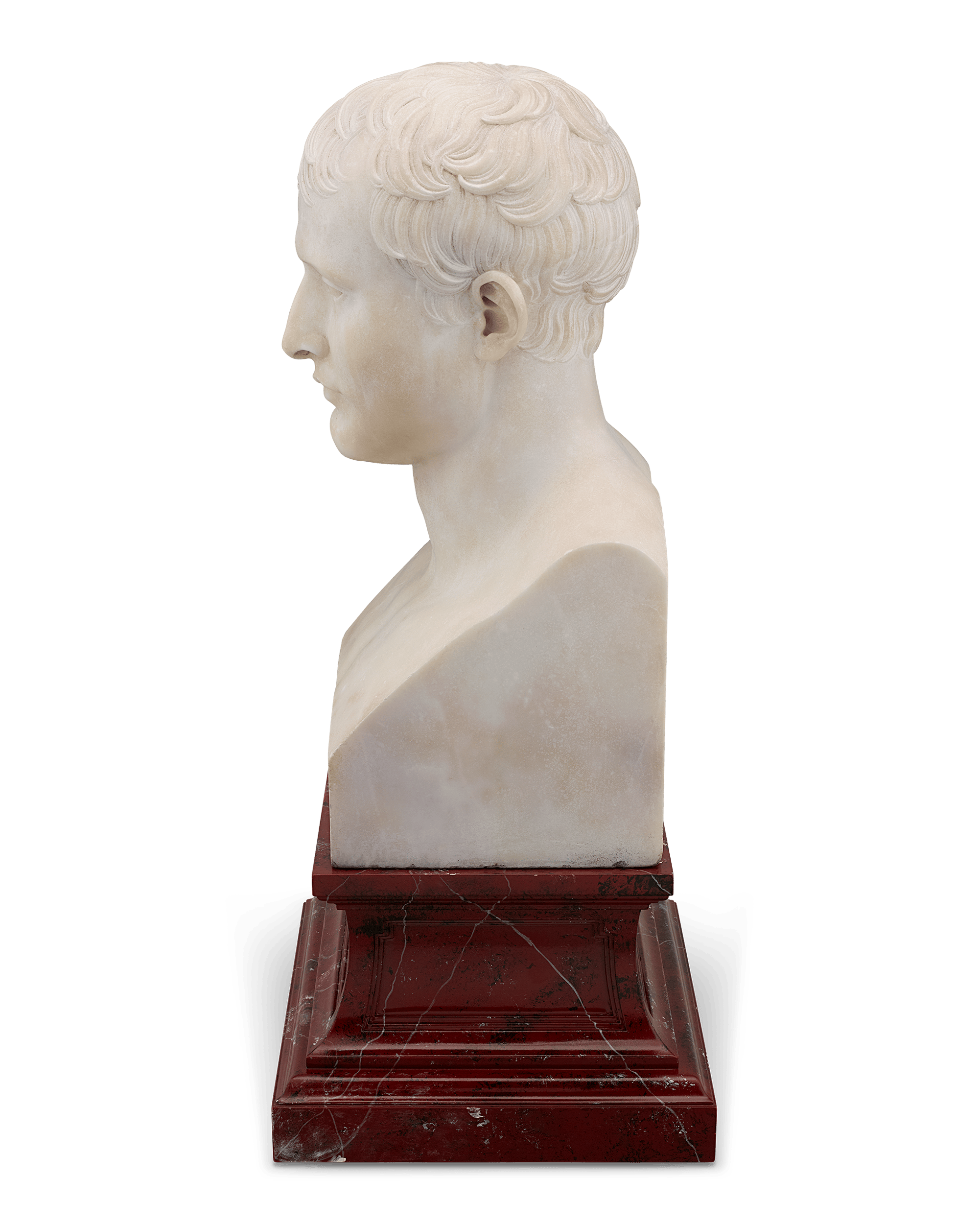 Marble Bust of Napoleon from the Workshop of Antoine-Denis Chaudet