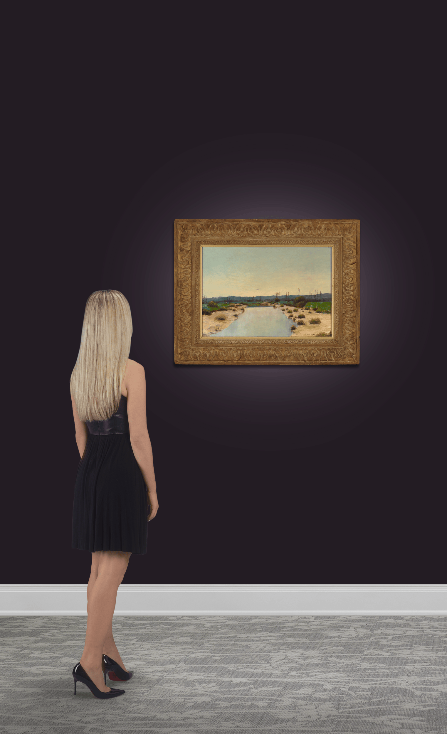 Landscape by James McDougal Hart