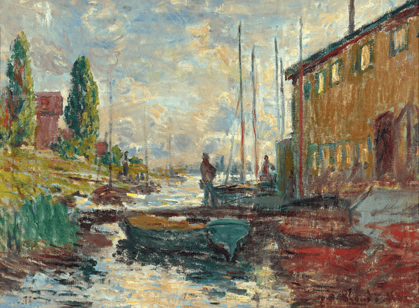 Le bassin d'Argenteuil by Claude Monet