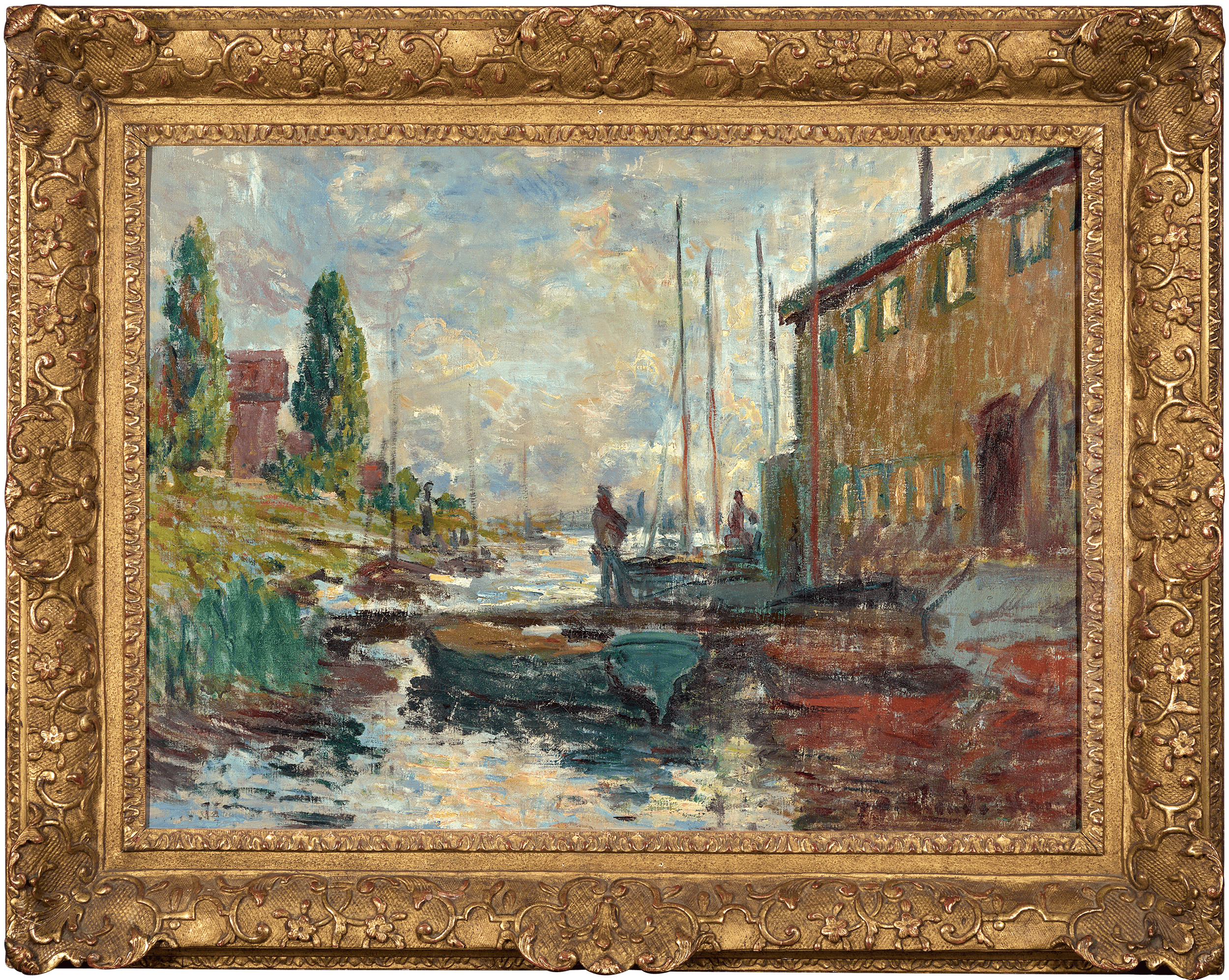 Le bassin d'Argenteuil by Claude Monet