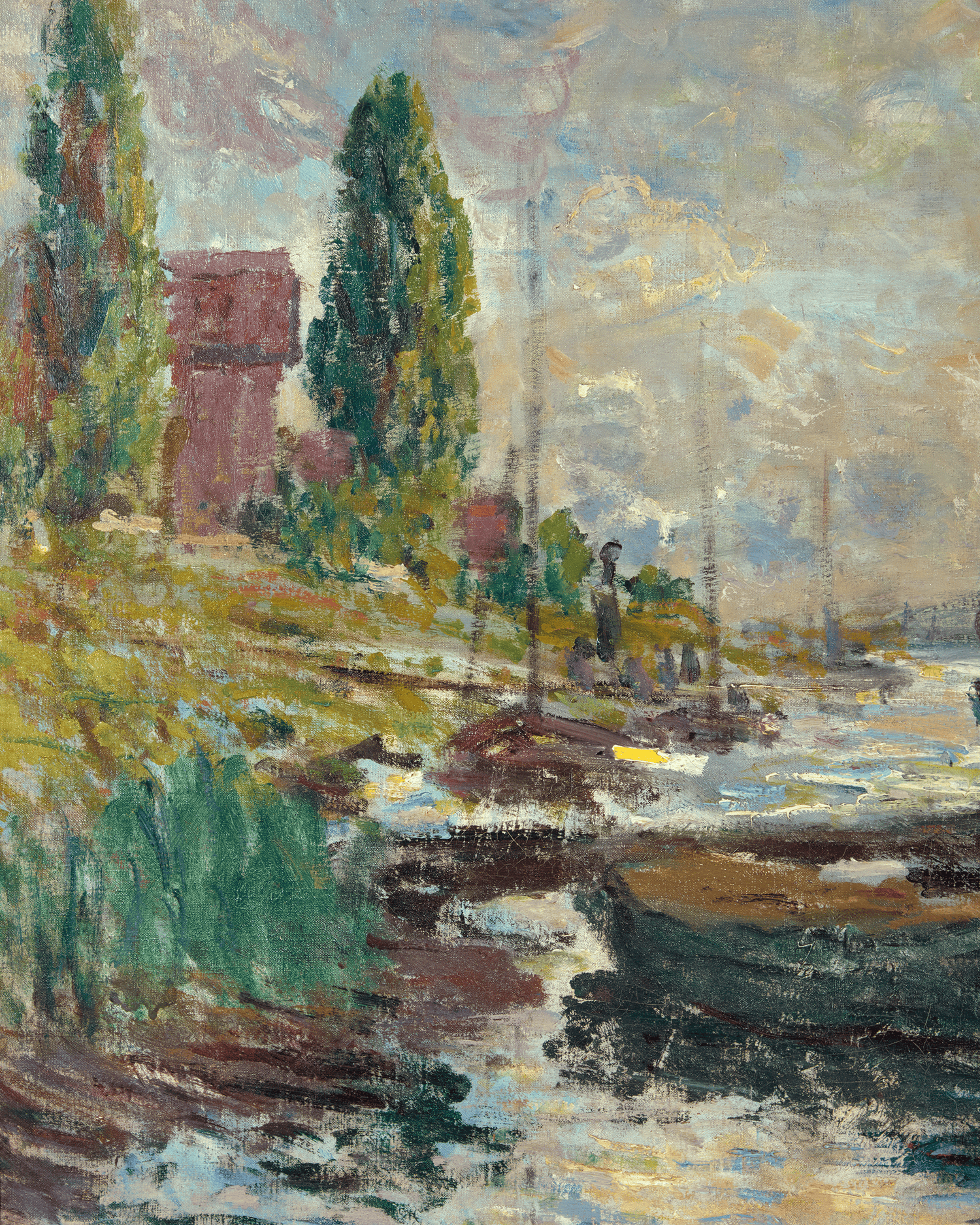 Le bassin d'Argenteuil by Claude Monet