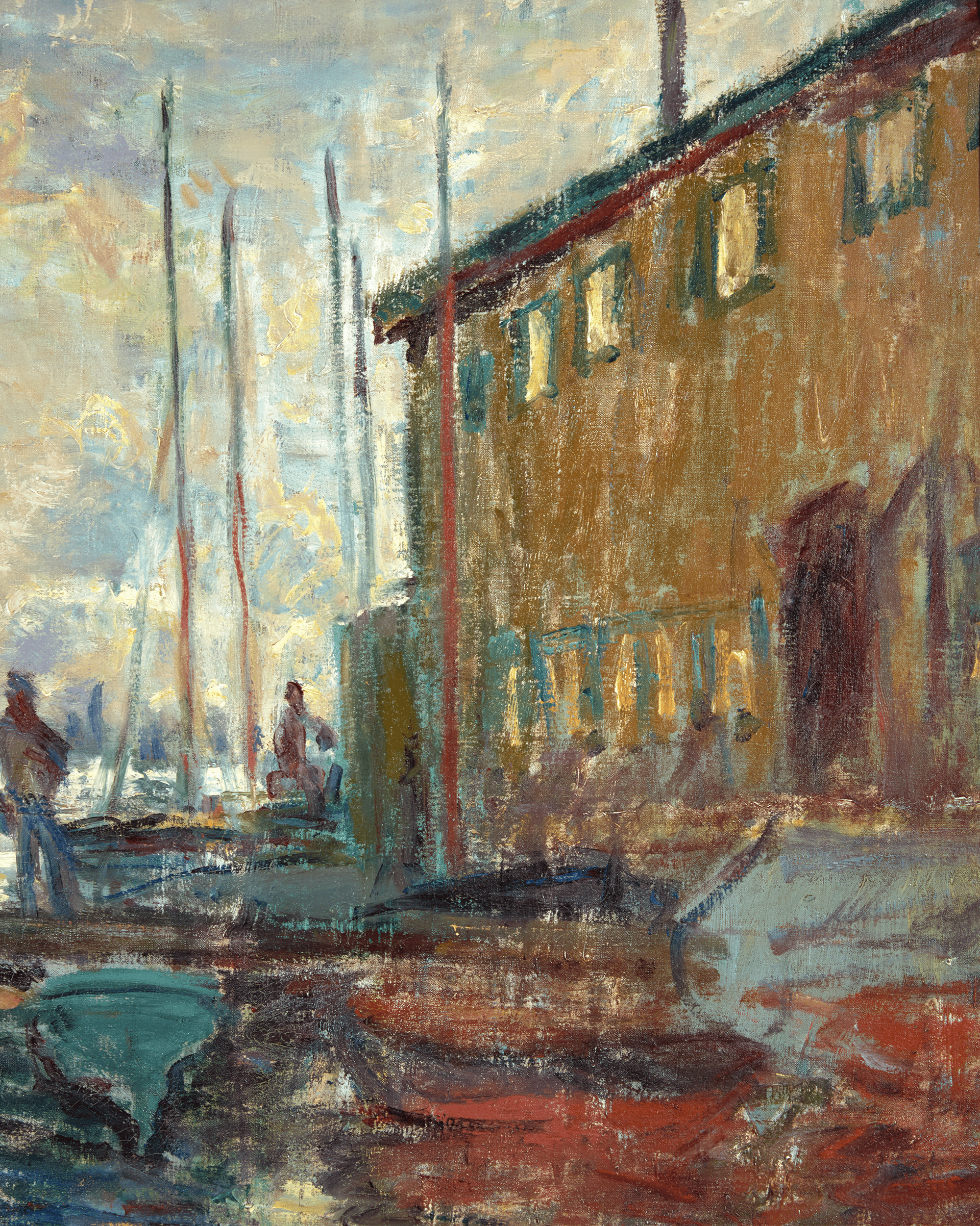 Le bassin d'Argenteuil by Claude Monet