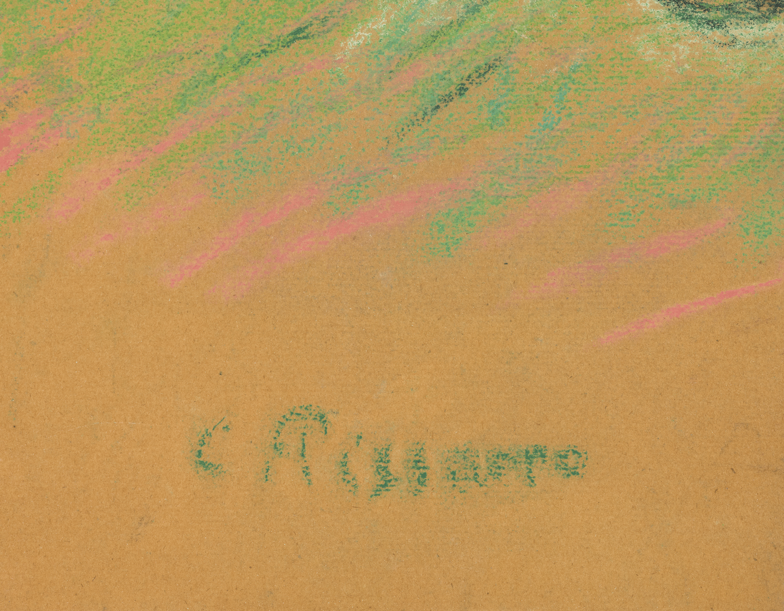 Paysannes assises by Camille Pissarro