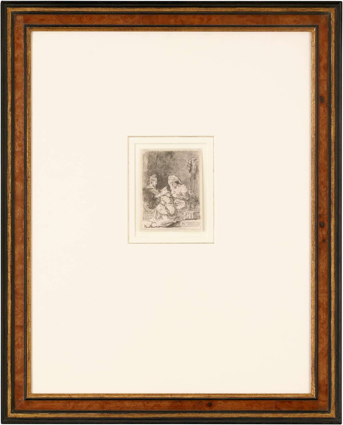 The Holy Family by Rembrandt van Rijn