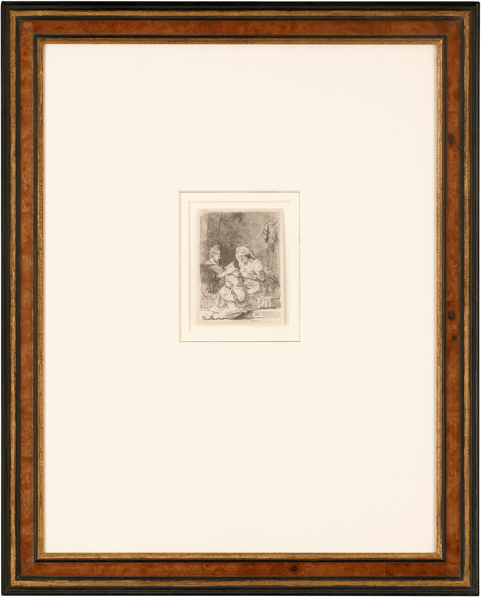 The Holy Family by Rembrandt van Rijn
