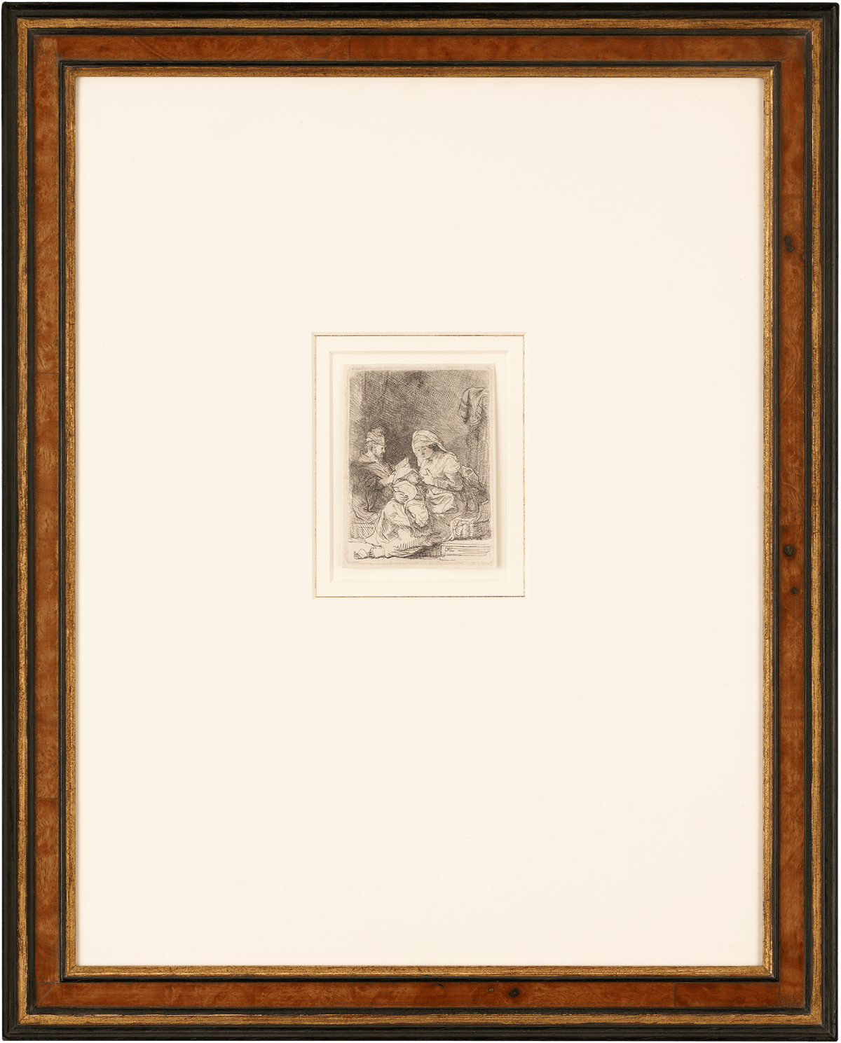 The Holy Family by Rembrandt van Rijn