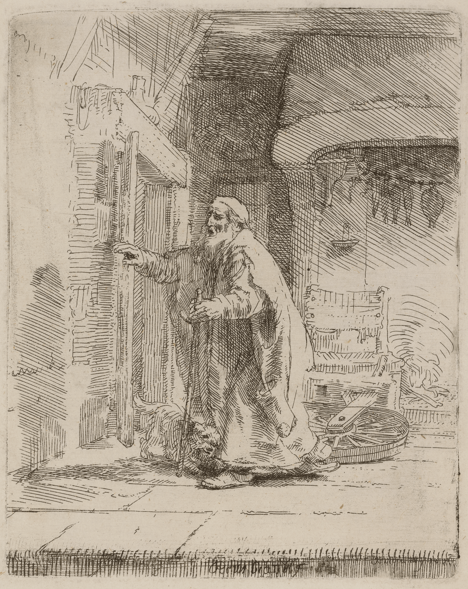 The Blindness of Tobit by Rembrandt van Rijn