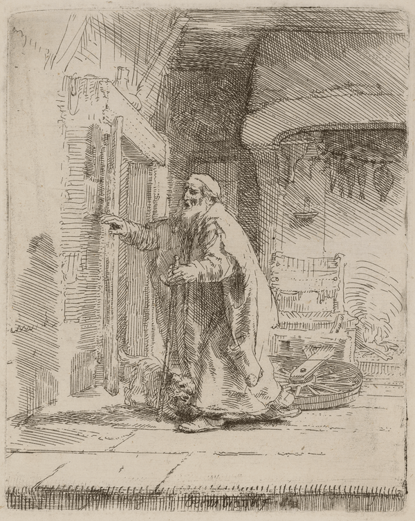 The Blindness of Tobit by Rembrandt van Rijn