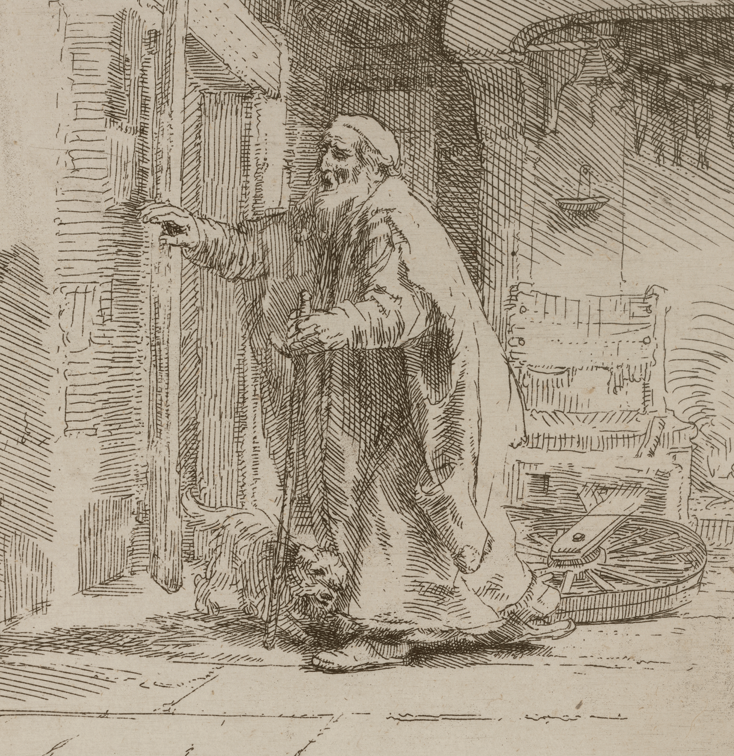 The Blindness of Tobit by Rembrandt van Rijn