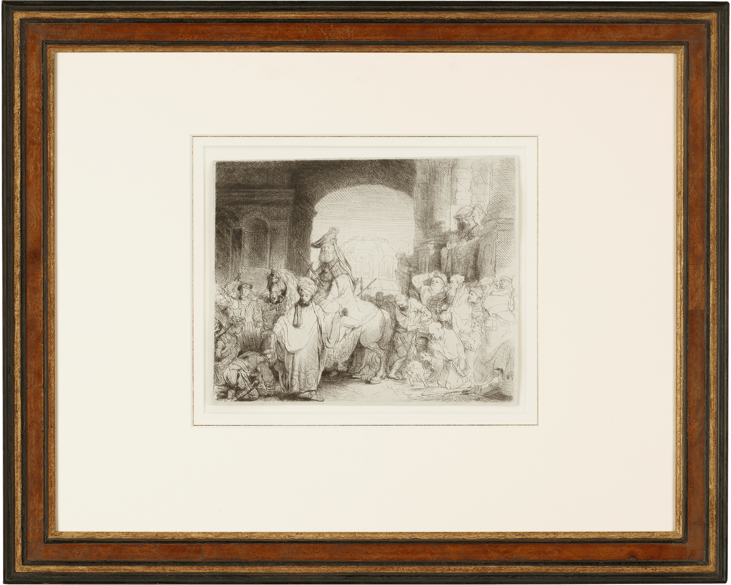 The Triumph of Mordecai by Rembrandt van Rijn