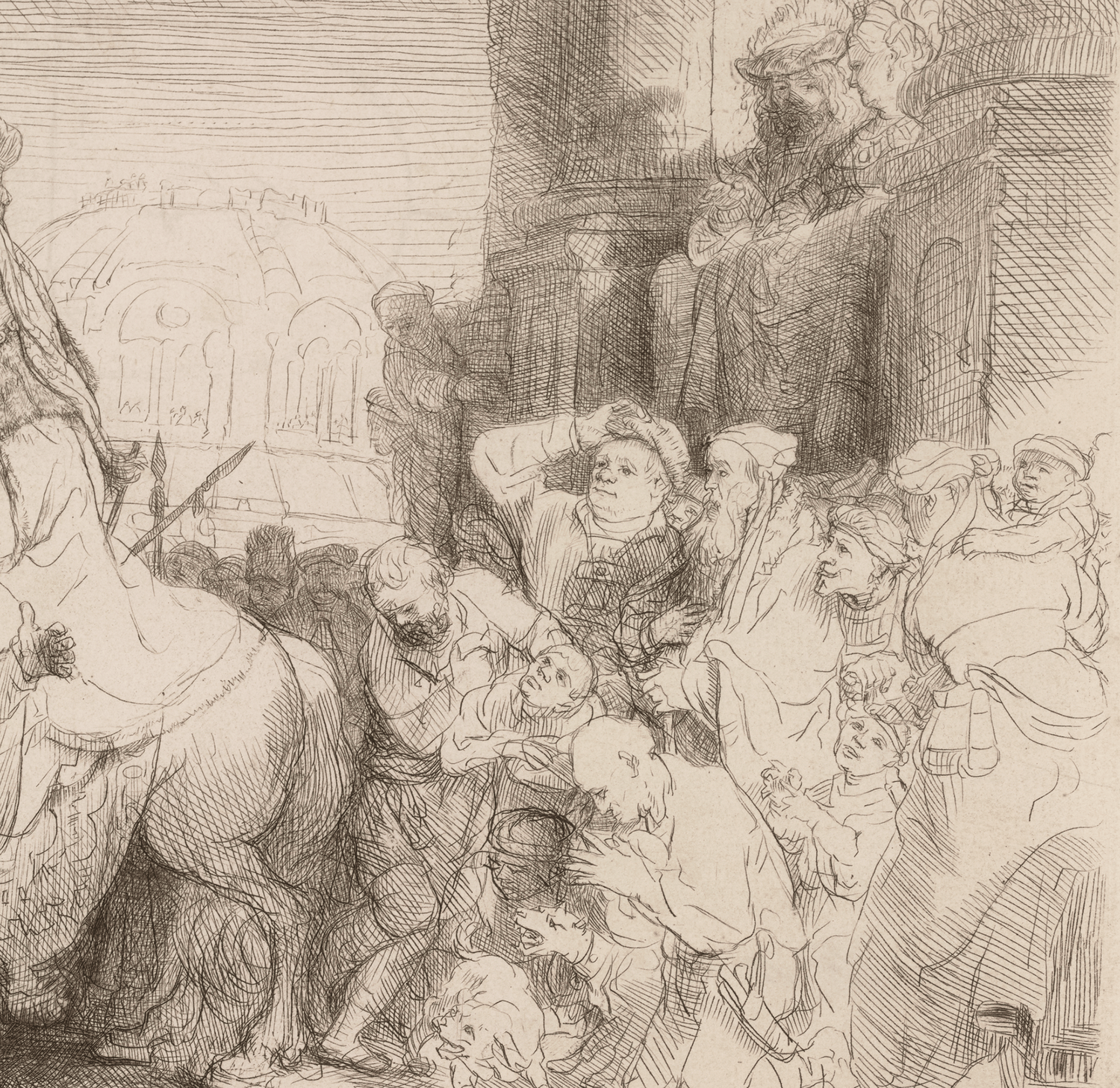The Triumph of Mordecai by Rembrandt van Rijn