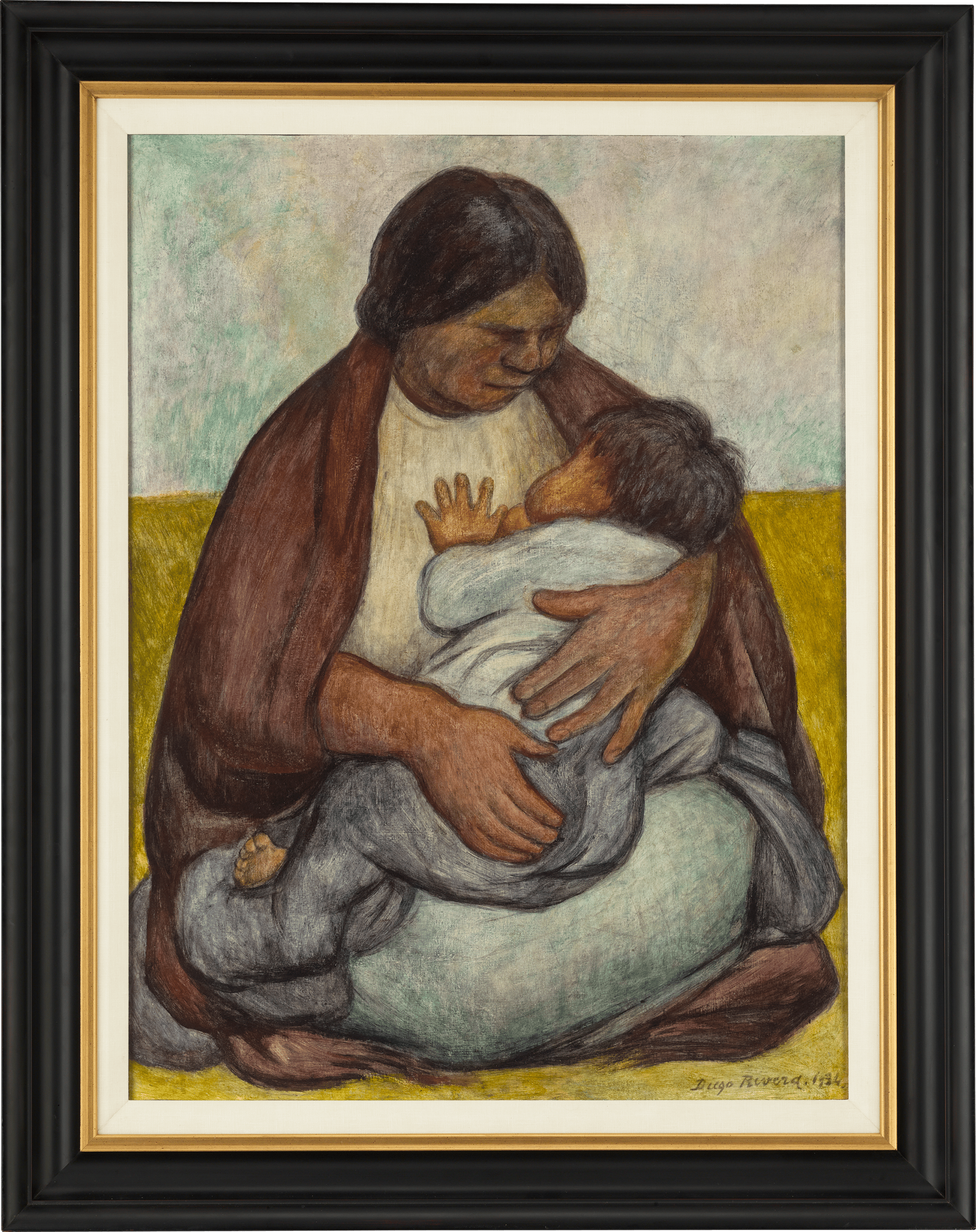 Mother and Child by Diego Rivera