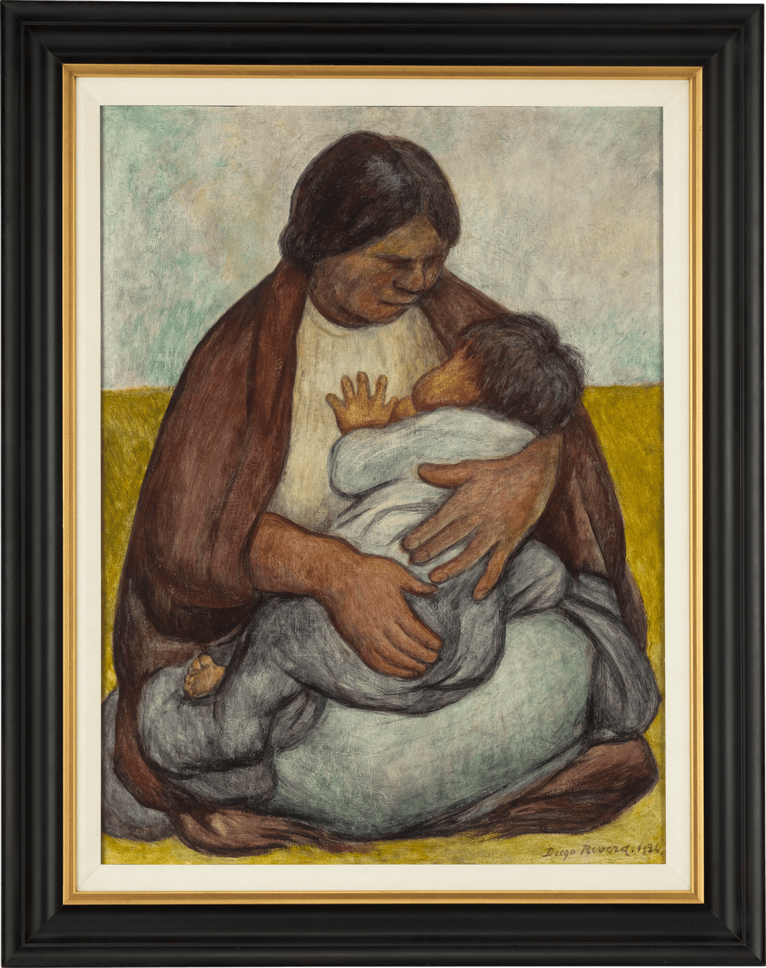 Mother and Child by Diego Rivera