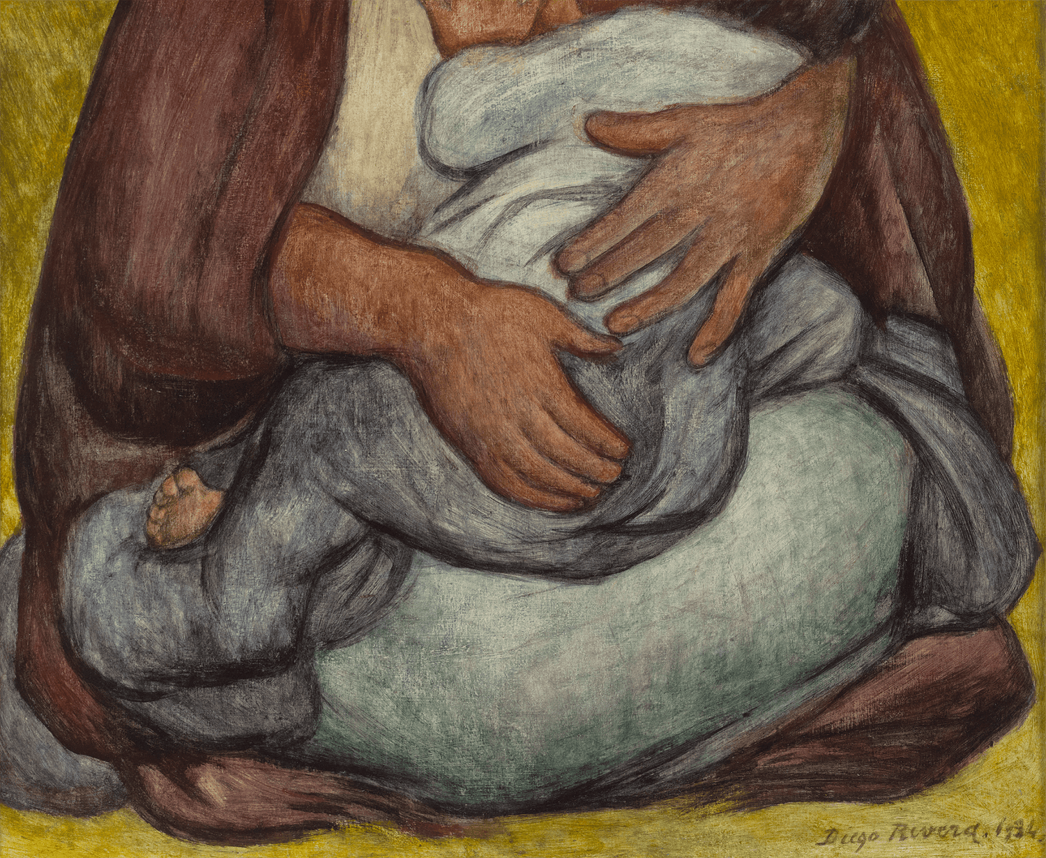 Mother and Child by Diego Rivera