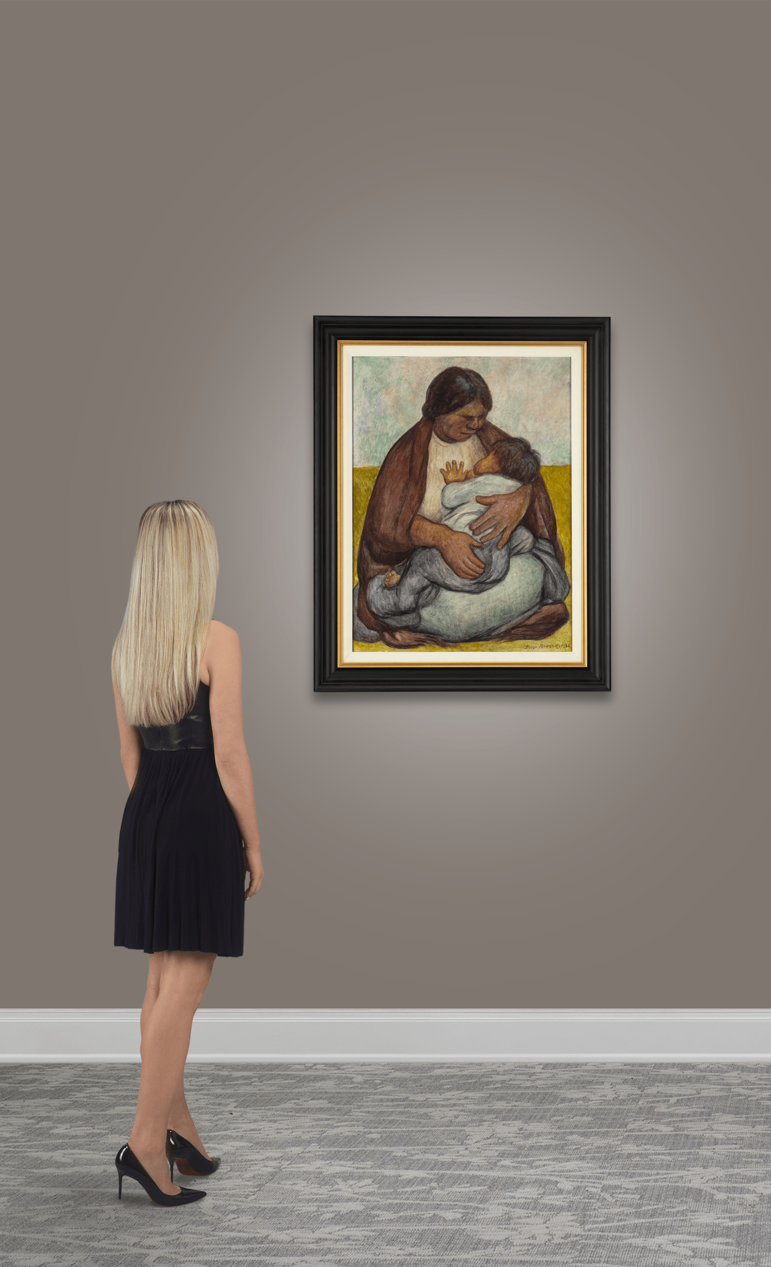 Mother and Child by Diego Rivera
