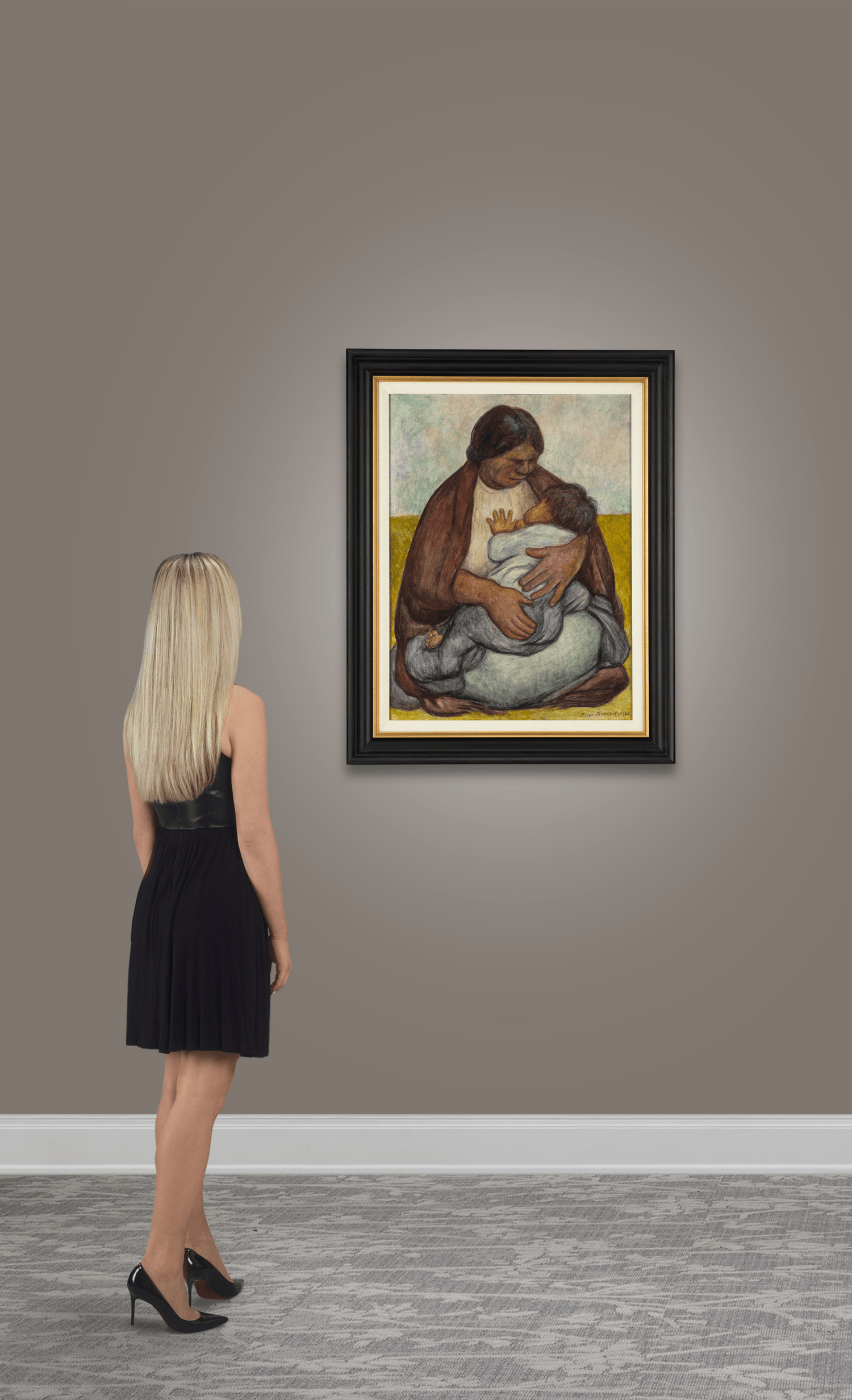Mother and Child by Diego Rivera