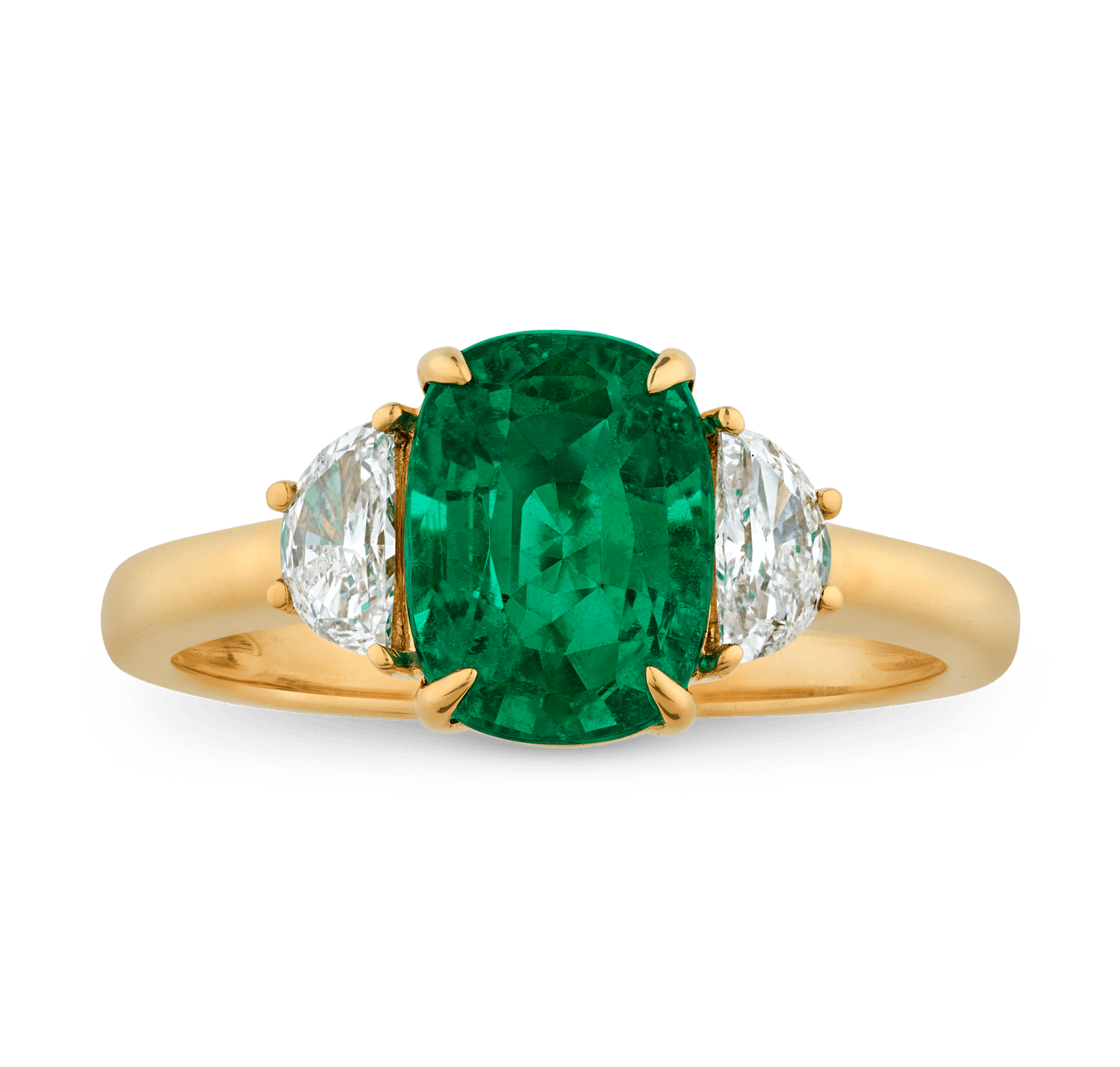 Zambian Emerald Ring, 2.33 Carats