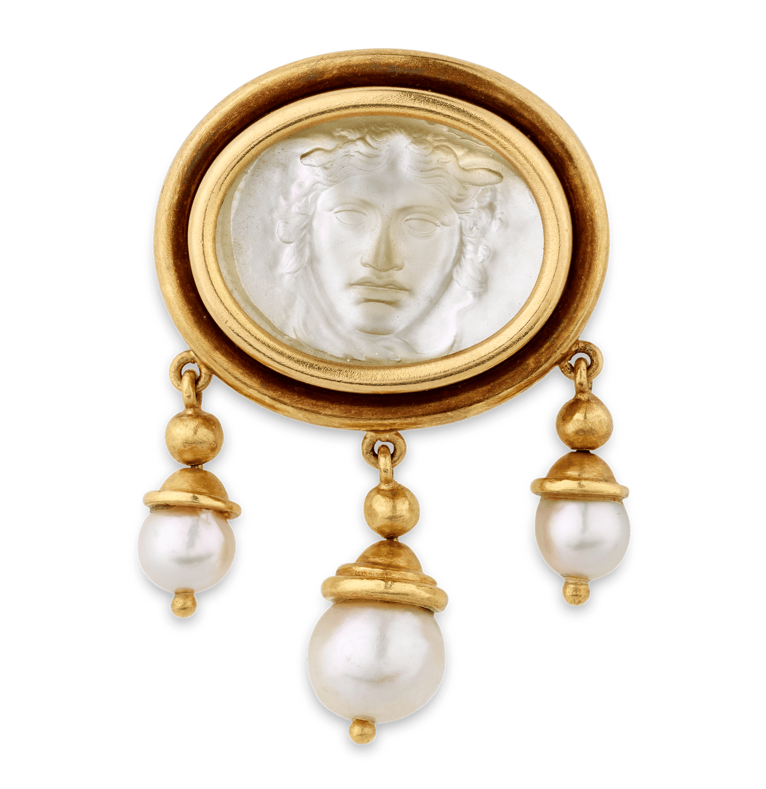 Elizabeth Locke Mother-of-Pearl Brooch