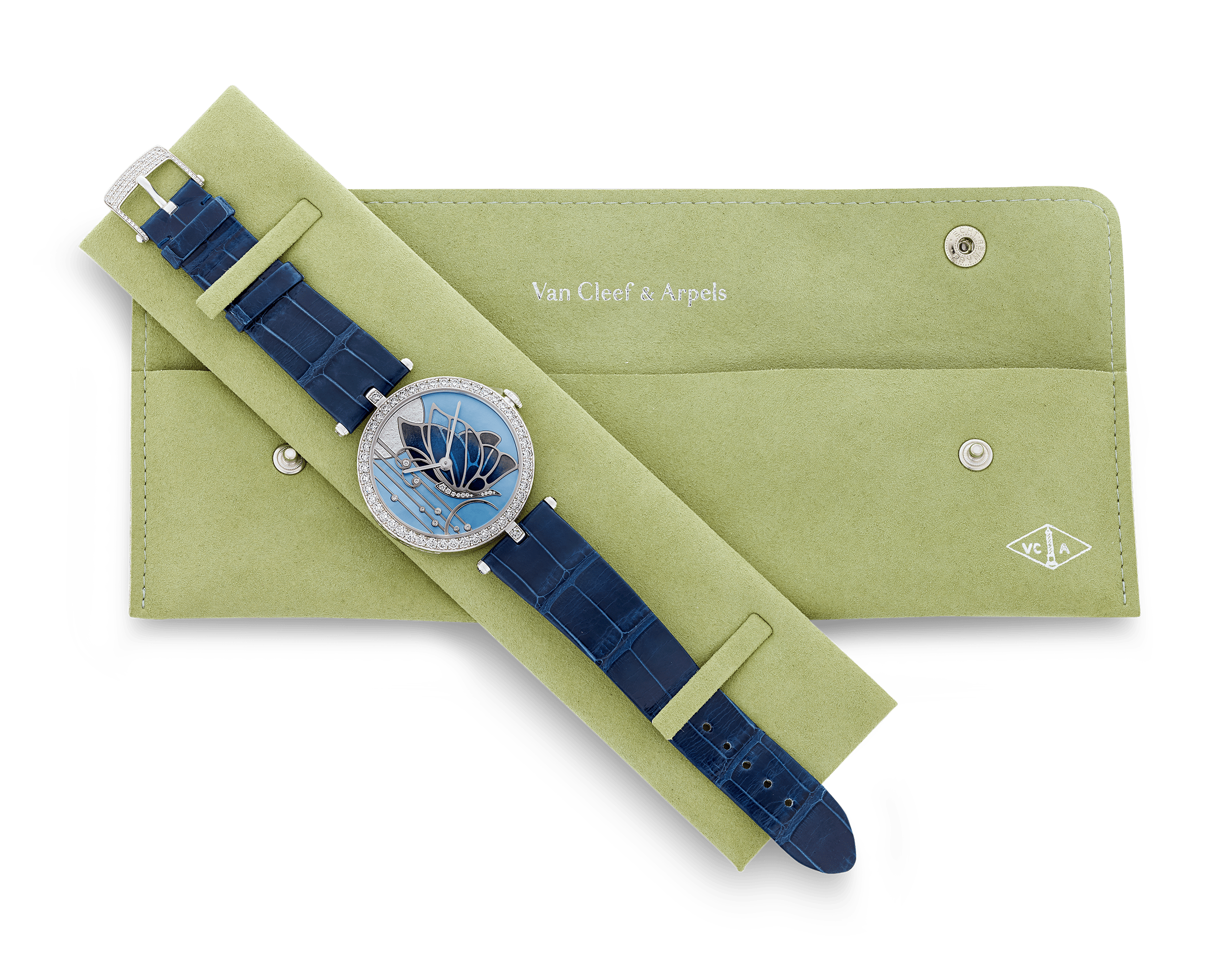 Van Cleef & Arpels Papillon Bleu Nuit Watch