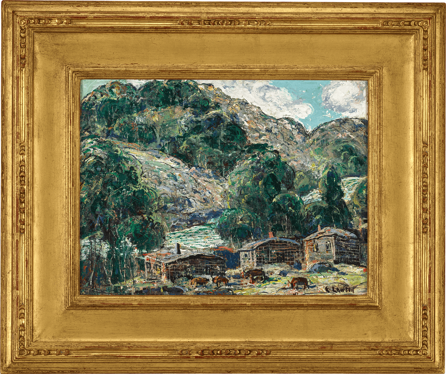 Little Ranch, Colorado by Ernest Lawson