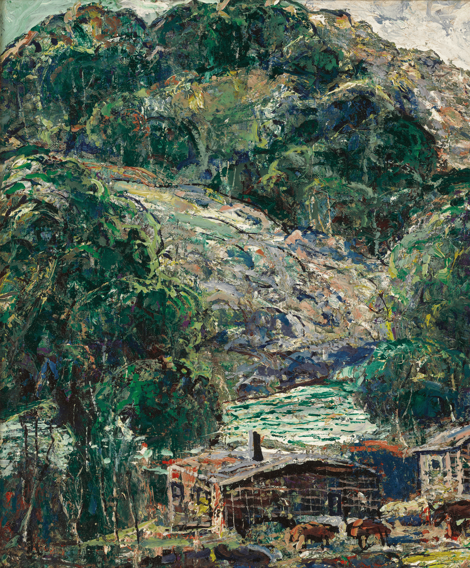 Little Ranch, Colorado by Ernest Lawson