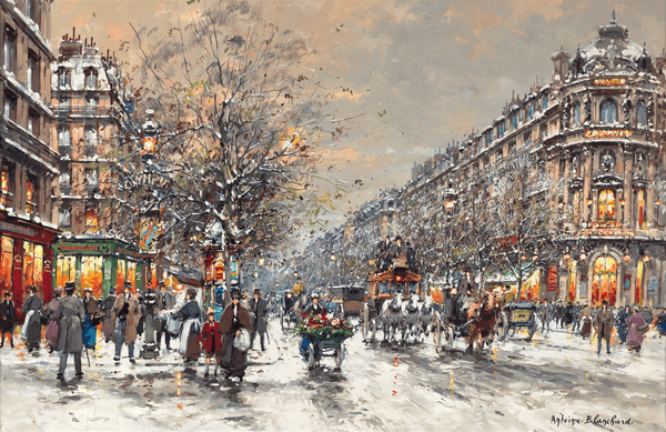 Le Vaudeville by Antoine Blanchard