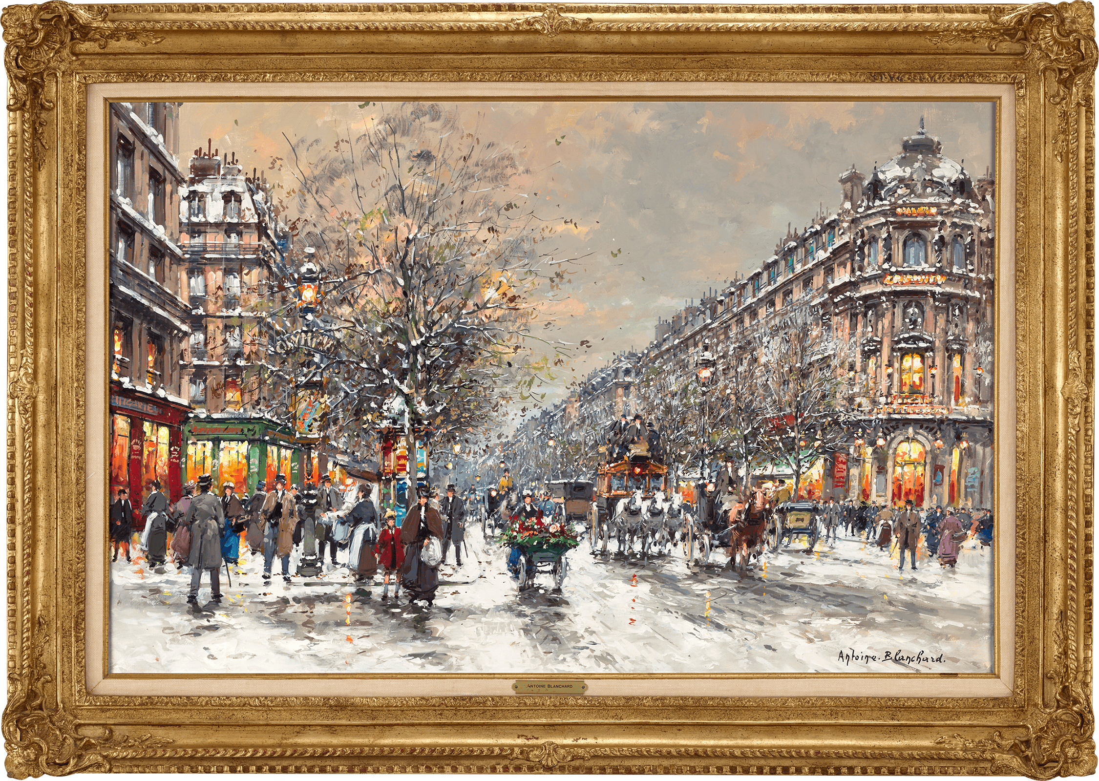 Le Vaudeville by Antoine Blanchard