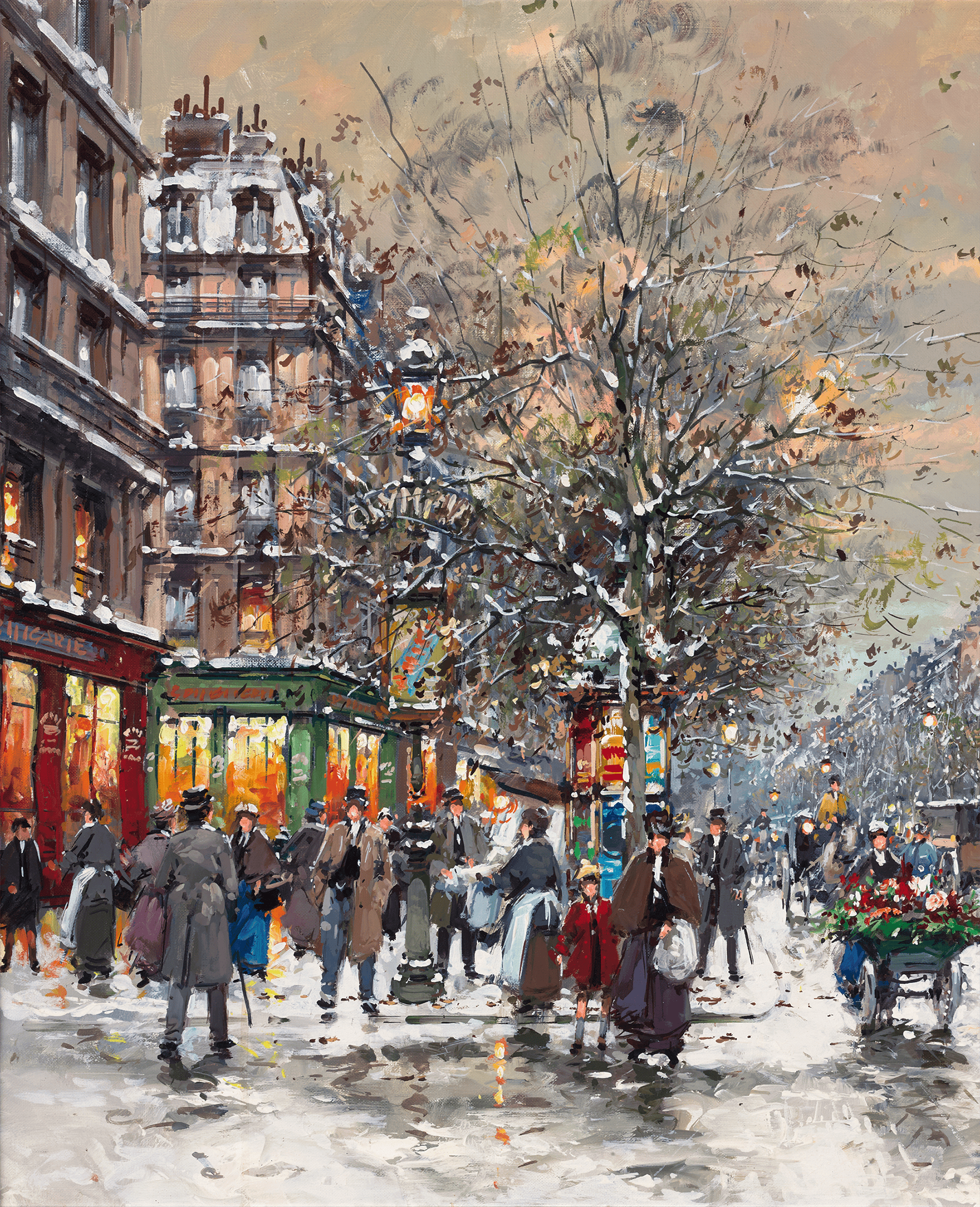Le Vaudeville by Antoine Blanchard