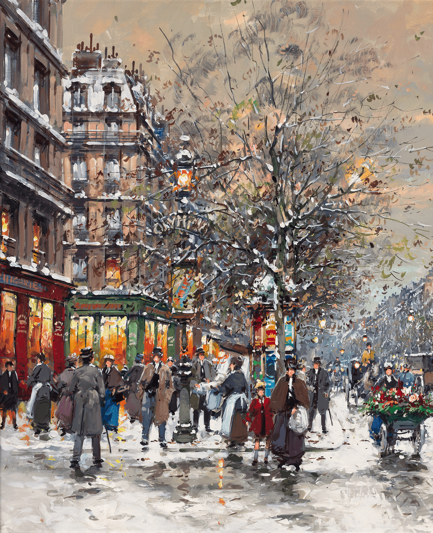 Le Vaudeville by Antoine Blanchard