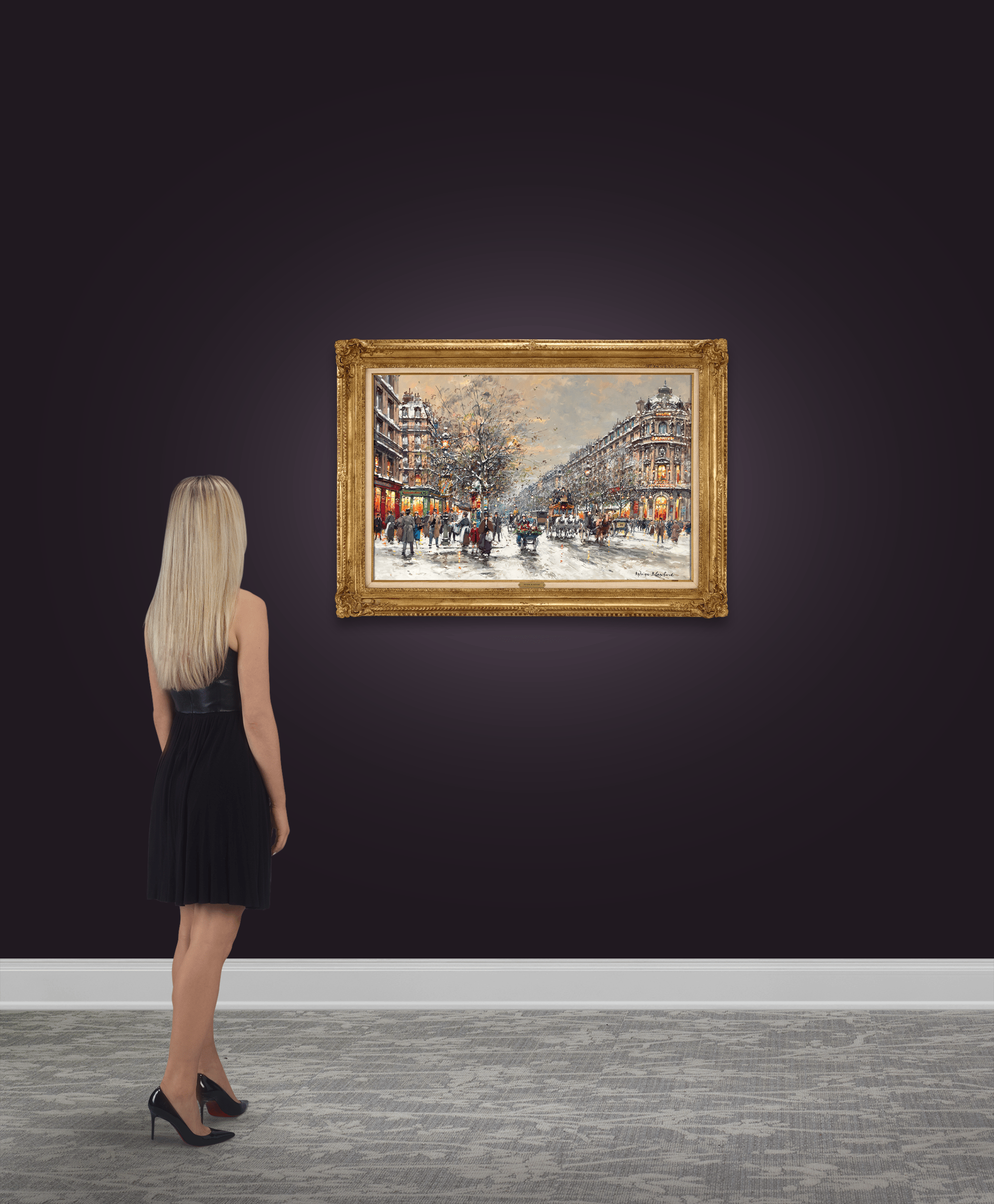 Le Vaudeville by Antoine Blanchard