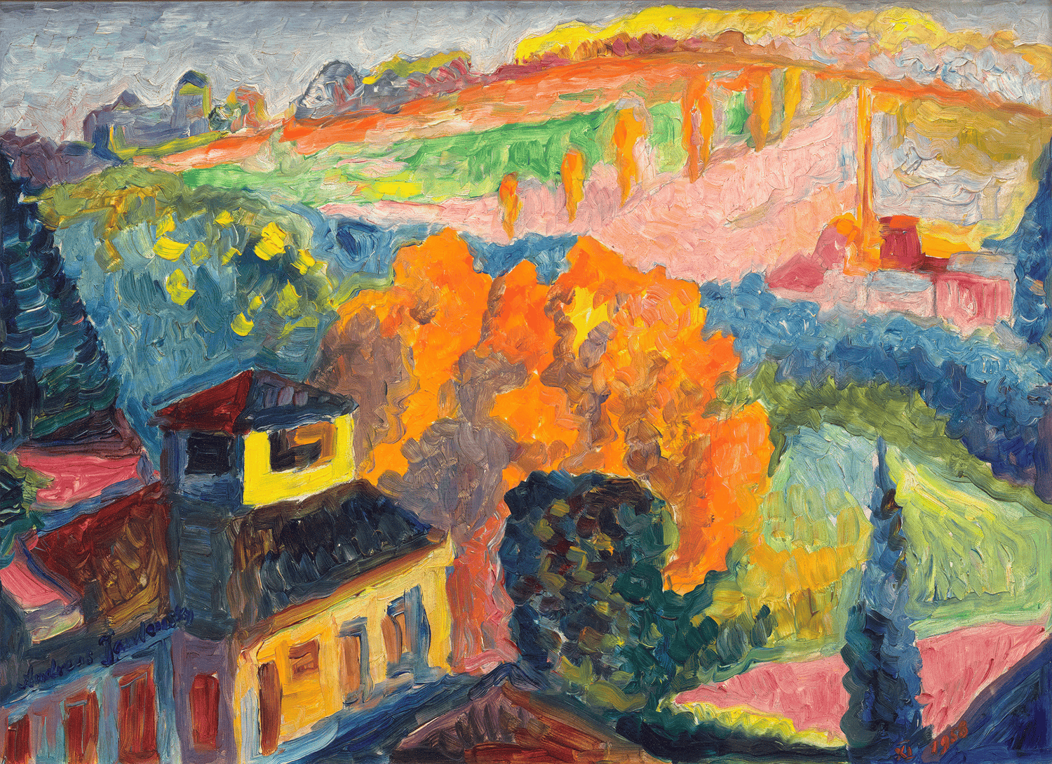 Autumn in Saleggio by Andreas Jawlensky