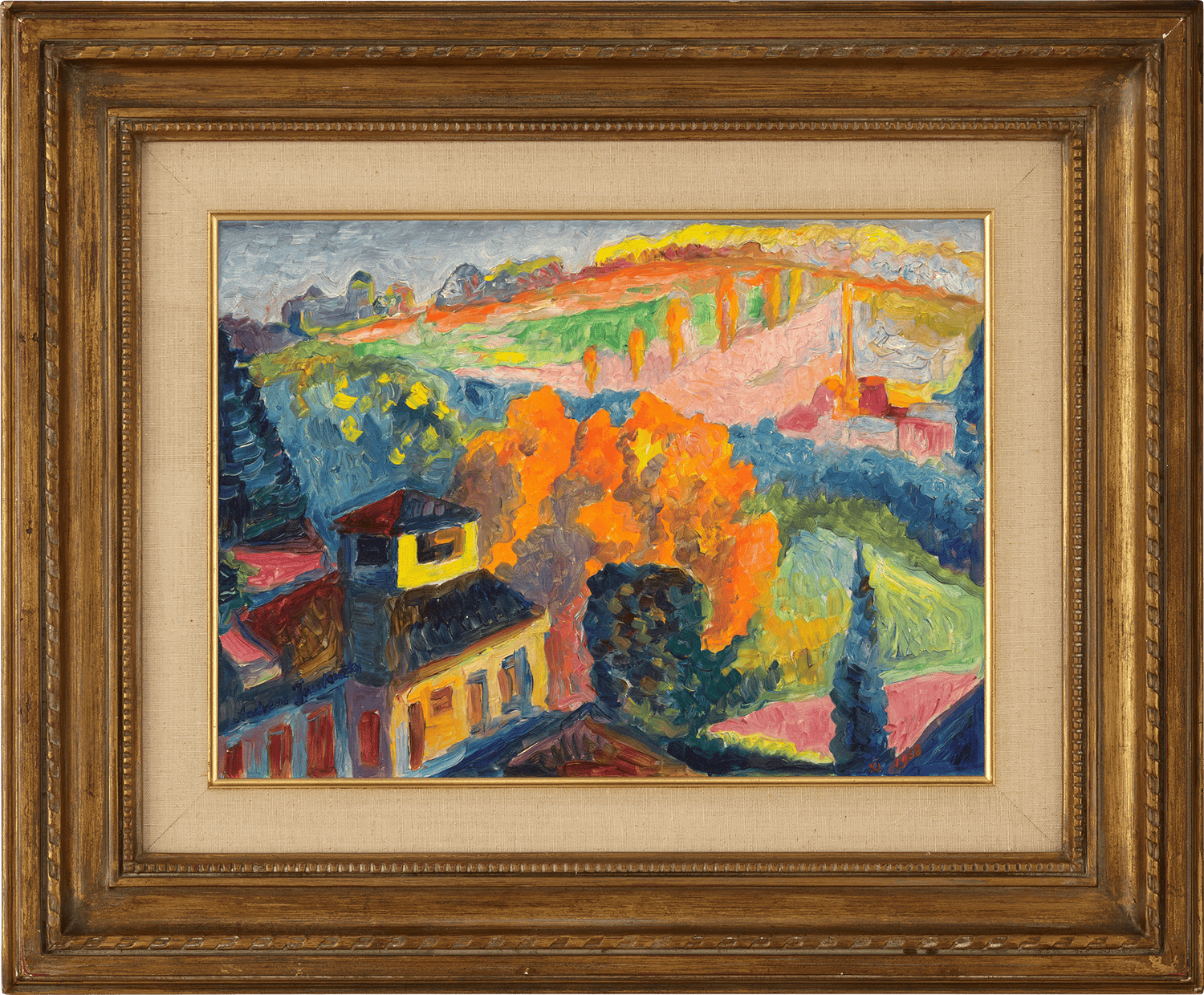 Autumn in Saleggio by Andreas Jawlensky