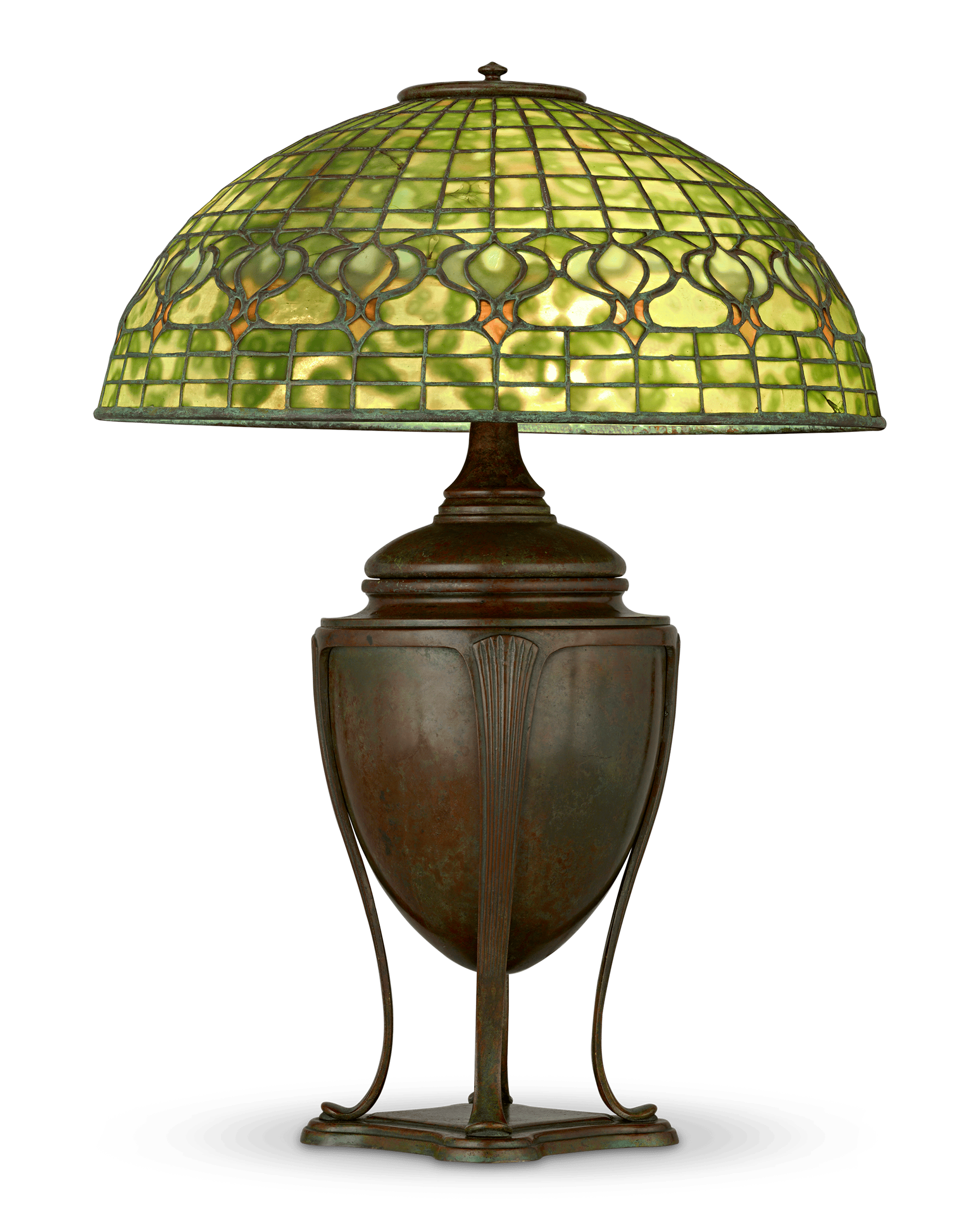Tiffany Studios Pomegranate Lamp