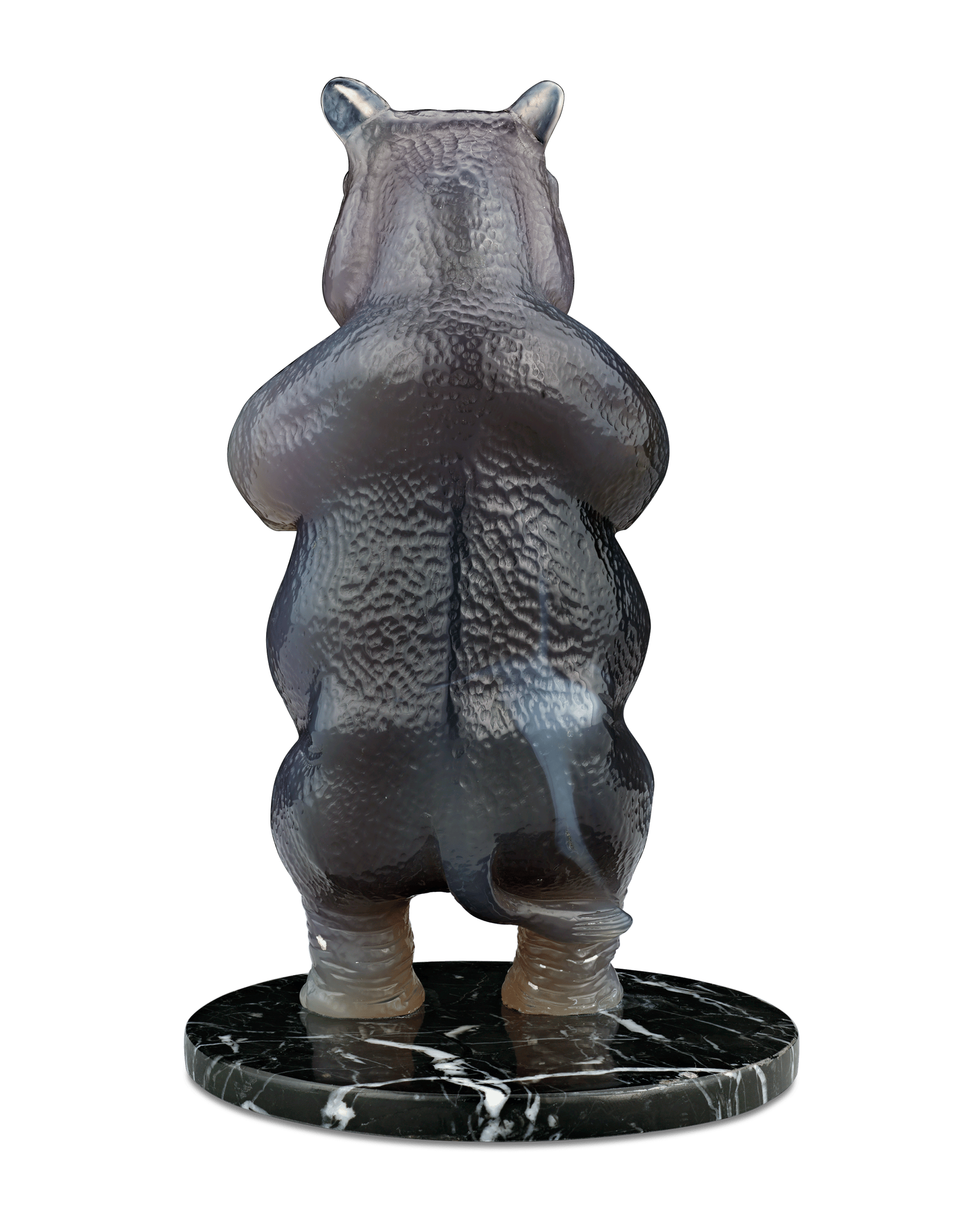Quartz Hippopotamus by Andreas von Zadora-Gerlof