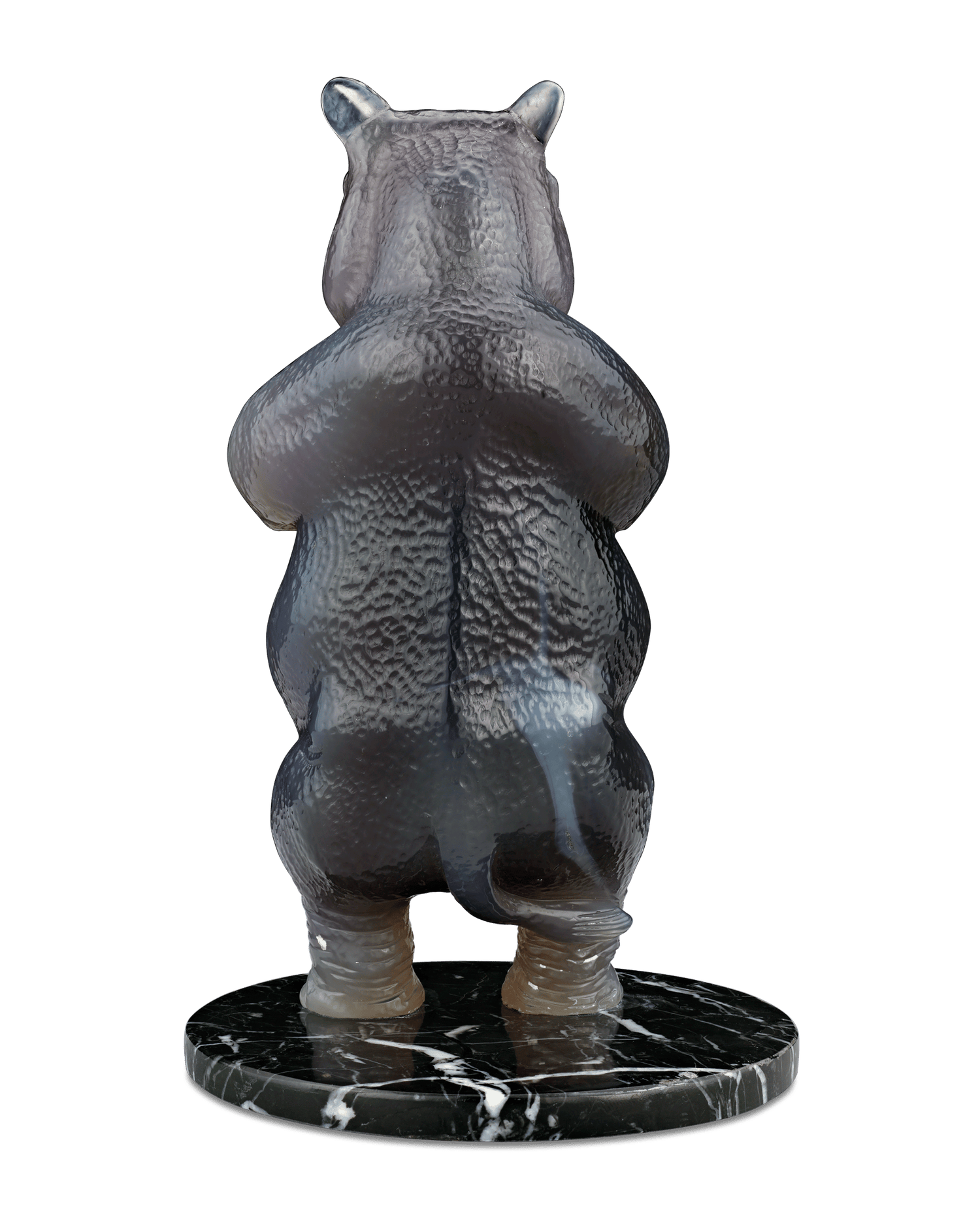Quartz Hippopotamus by Andreas von Zadora-Gerlof