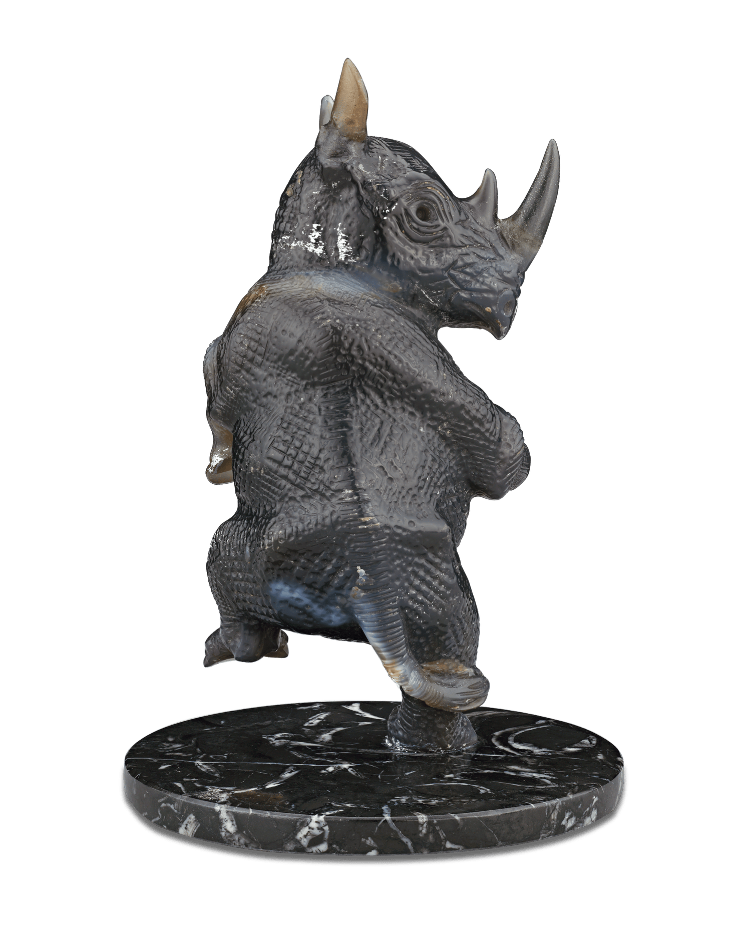 Quartz Rhinoceros by Andreas von Zadora-Gerlof