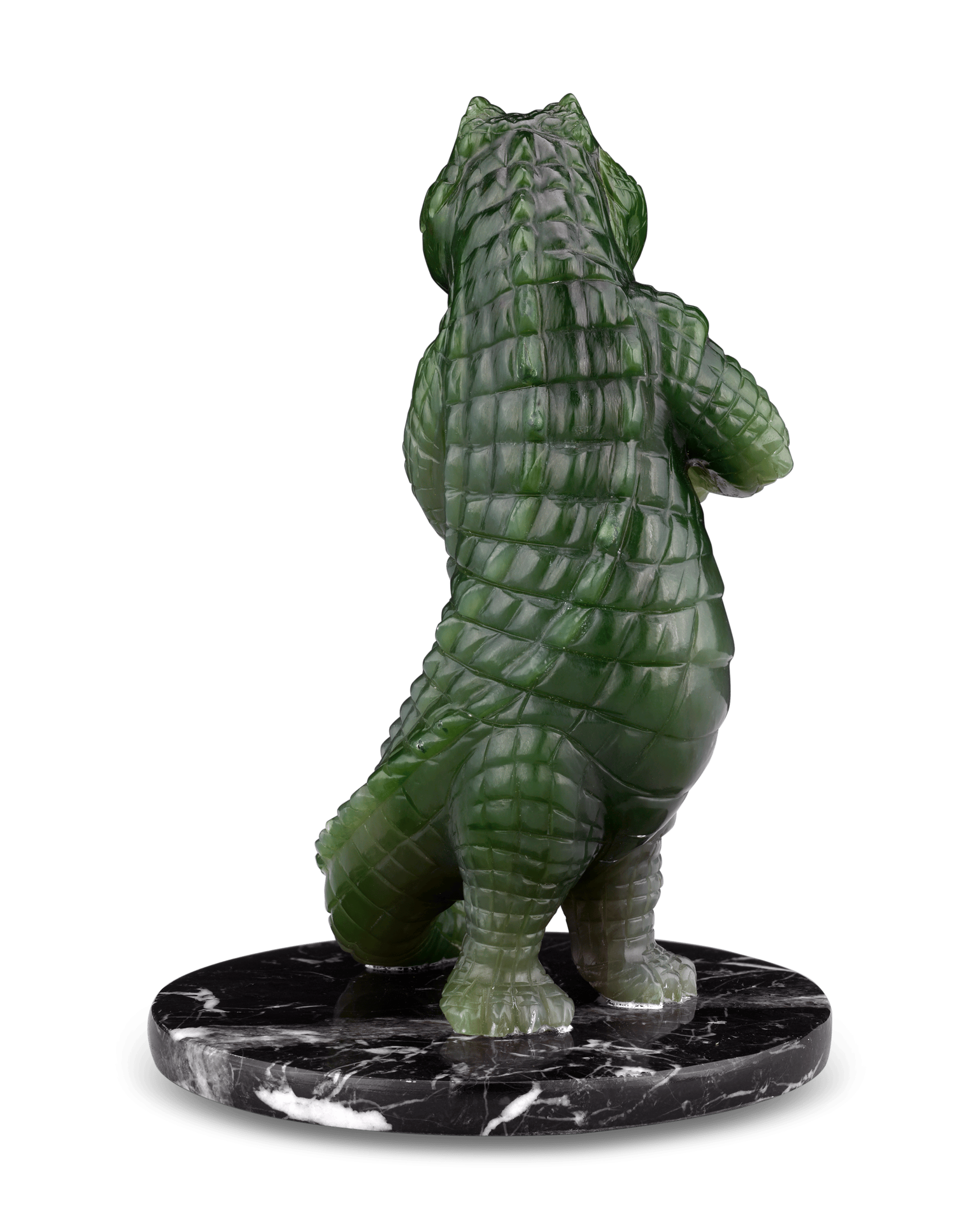 Jadeite Crocodile by Andreas von Zadora-Gerlof
