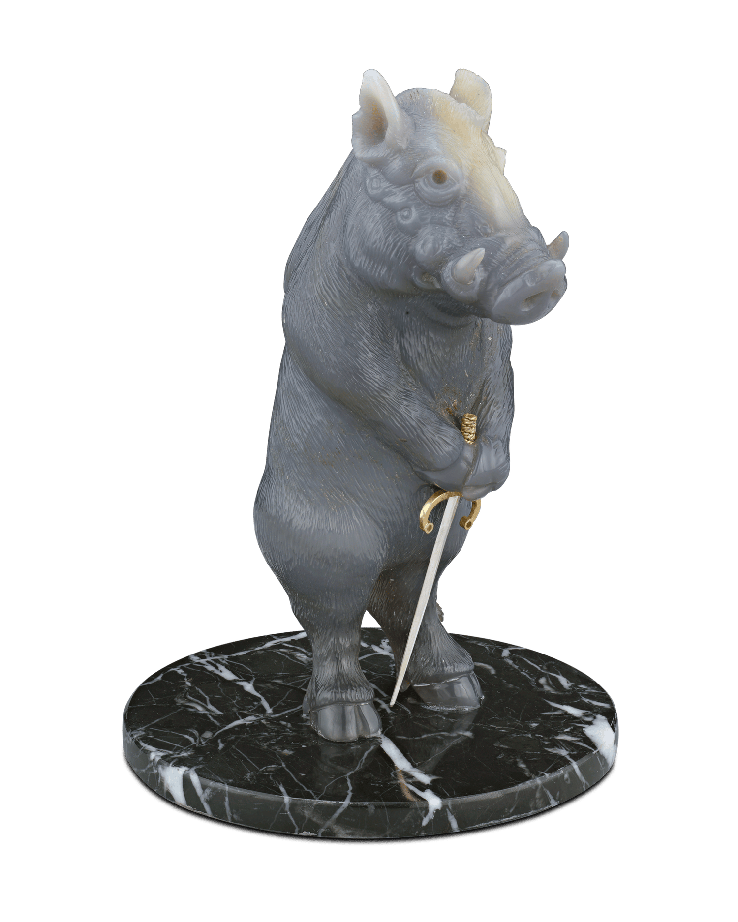 Quartz Boar by Andreas von Zadora-Gerlof