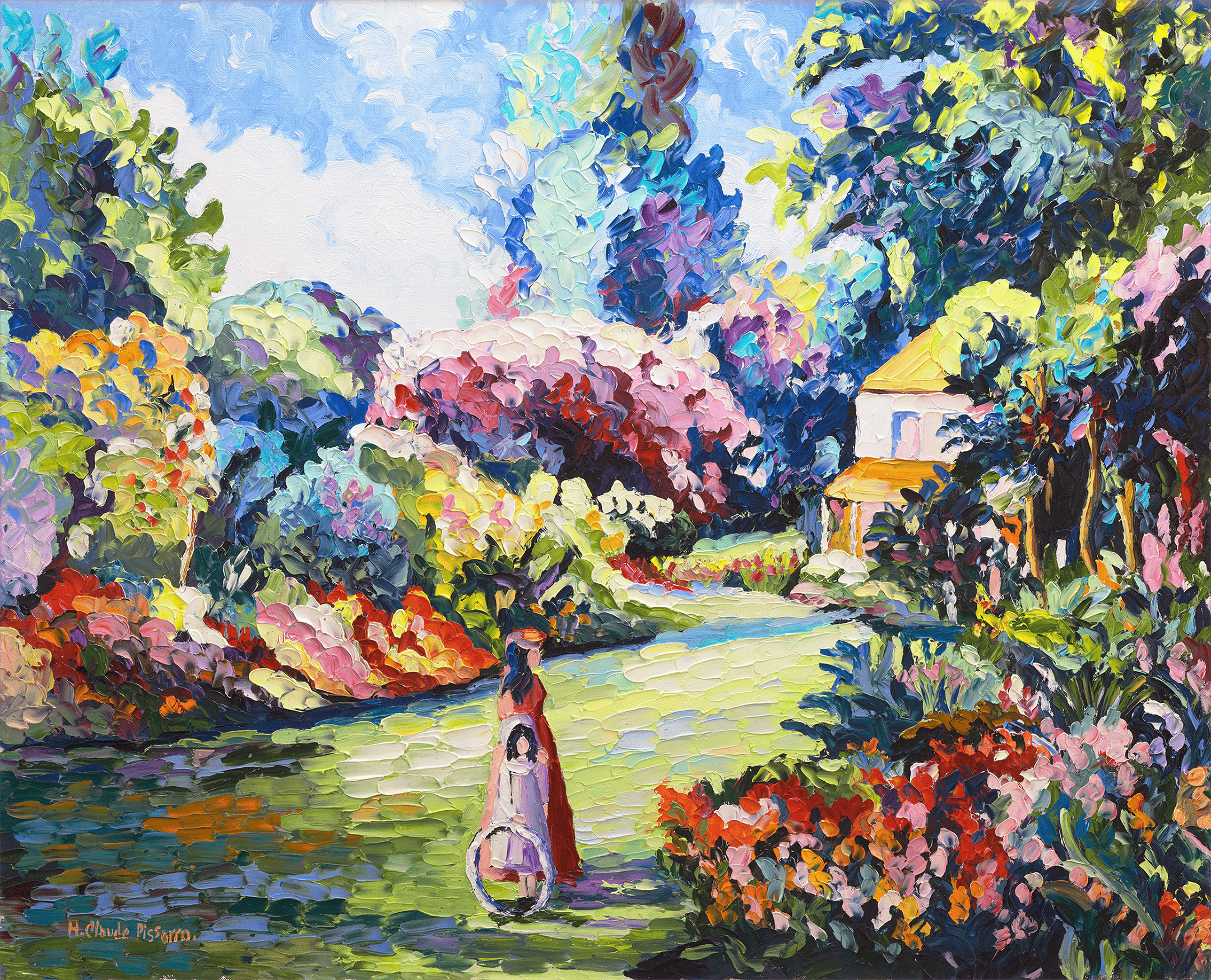 Le jardin du Clos by H. Claude Pissarro