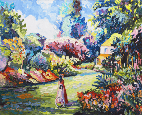 Le jardin du Clos by H. Claude Pissarro