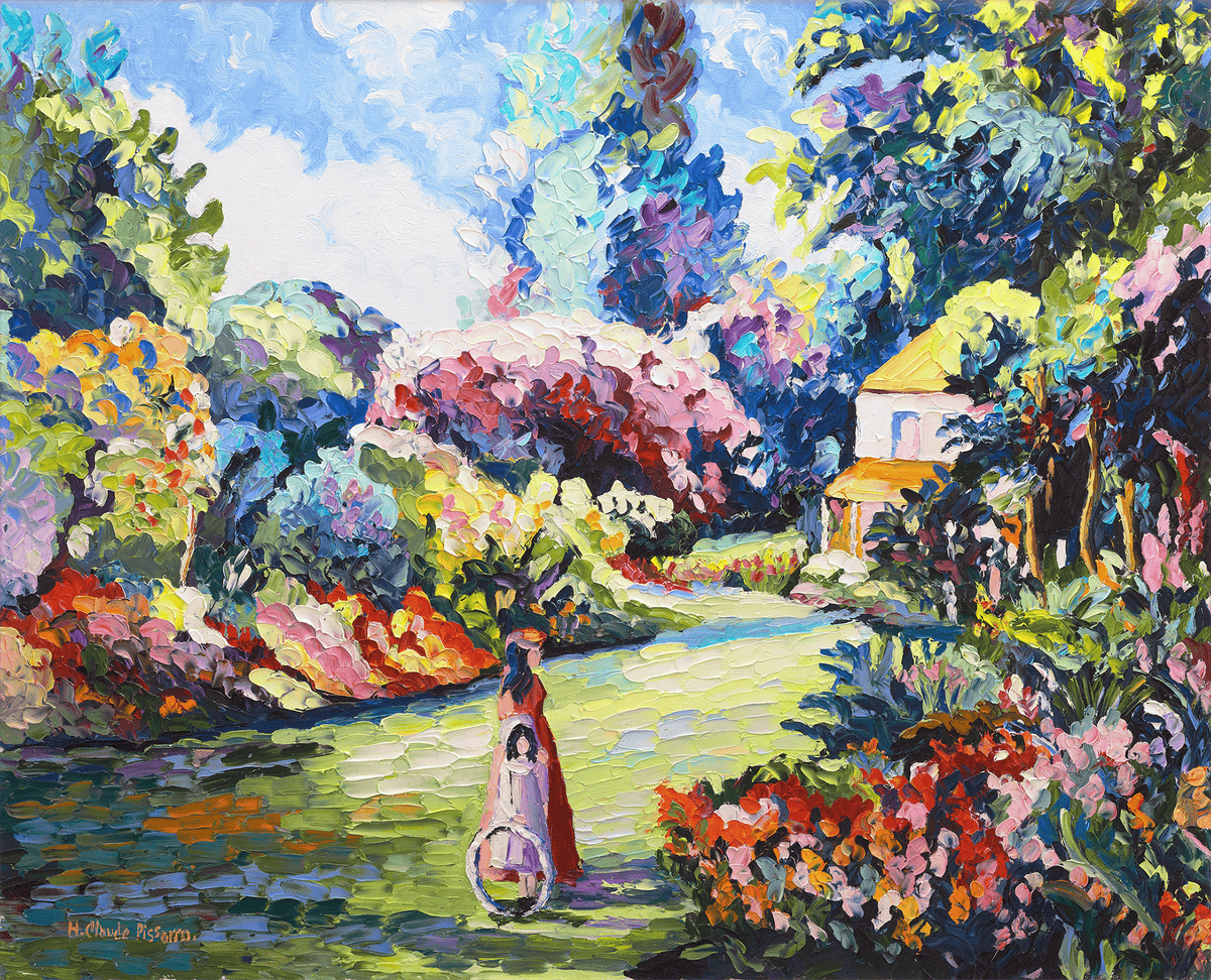 Le jardin du Clos by H. Claude Pissarro