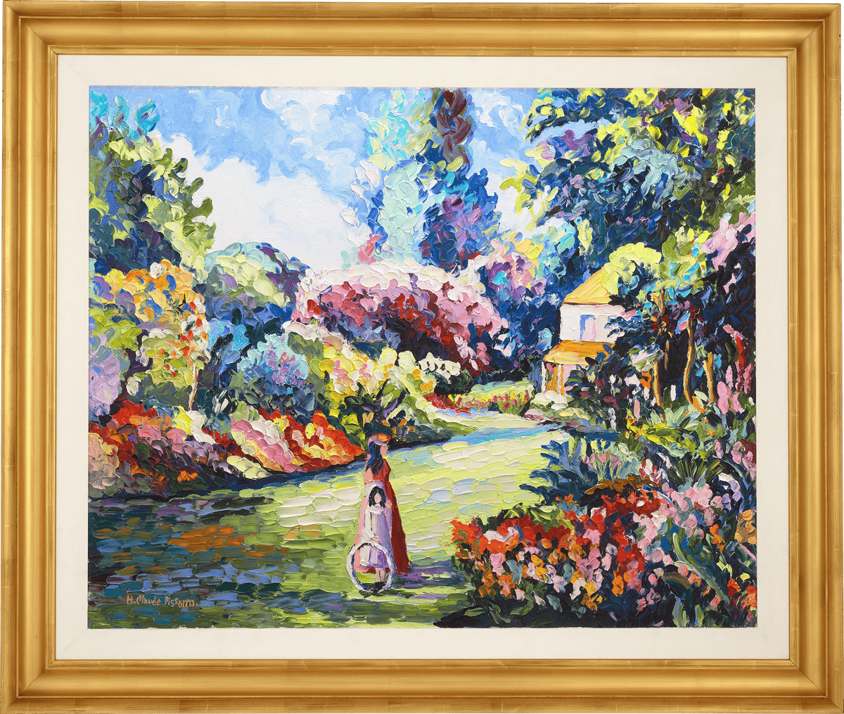 Le jardin du Clos by H. Claude Pissarro