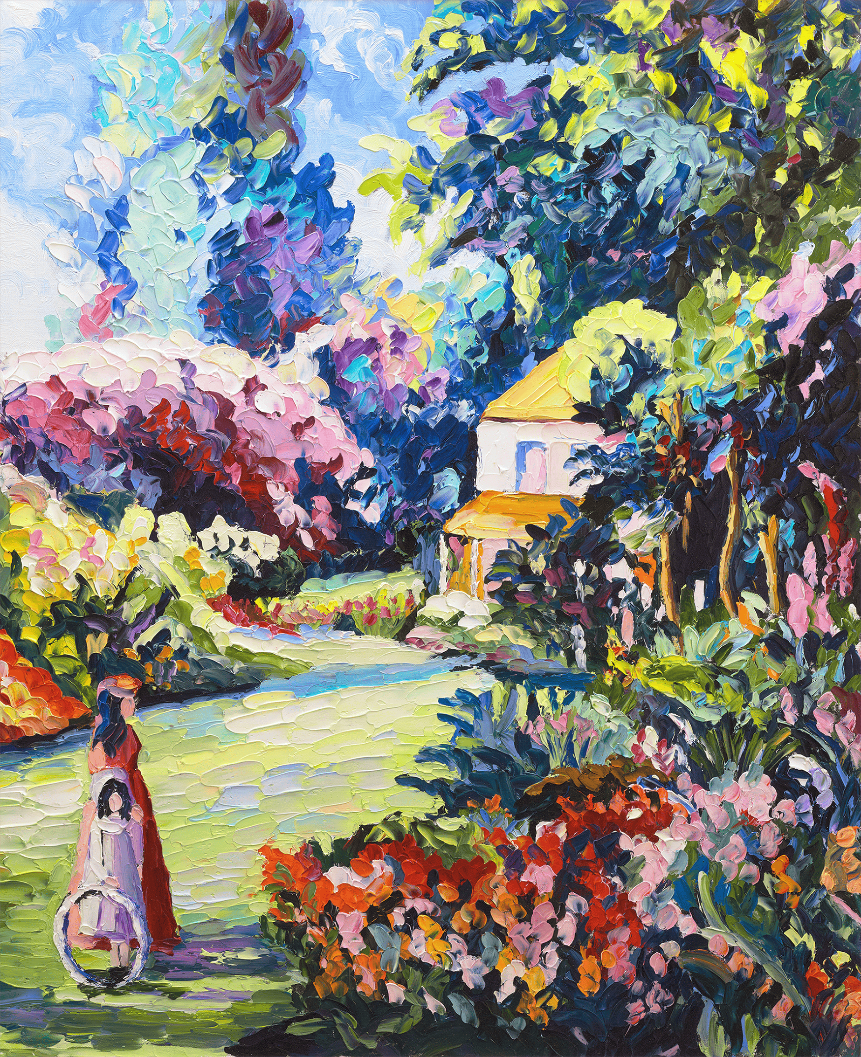 Le jardin du Clos by H. Claude Pissarro