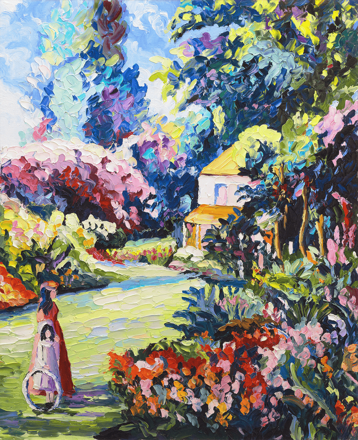 Le jardin du Clos by H. Claude Pissarro