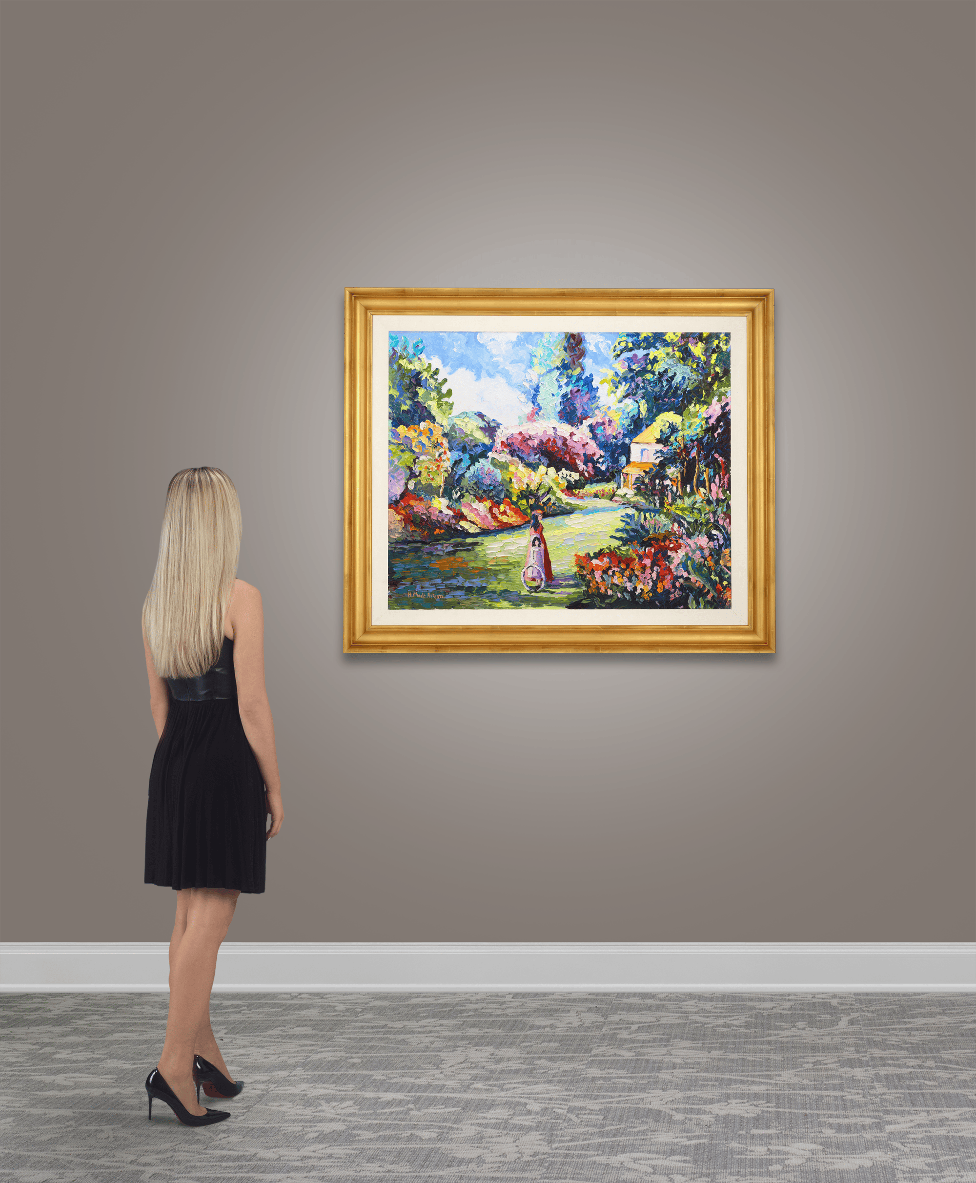 Le jardin du Clos by H. Claude Pissarro