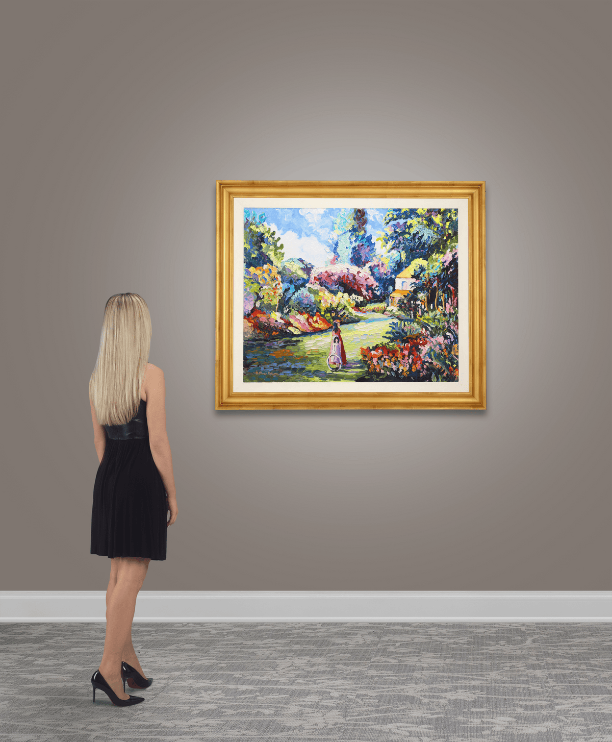 Le jardin du Clos by H. Claude Pissarro