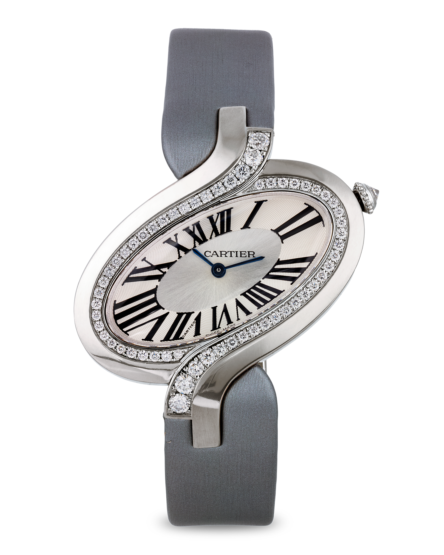 Cartier Délices White Gold Diamond-Set Watch