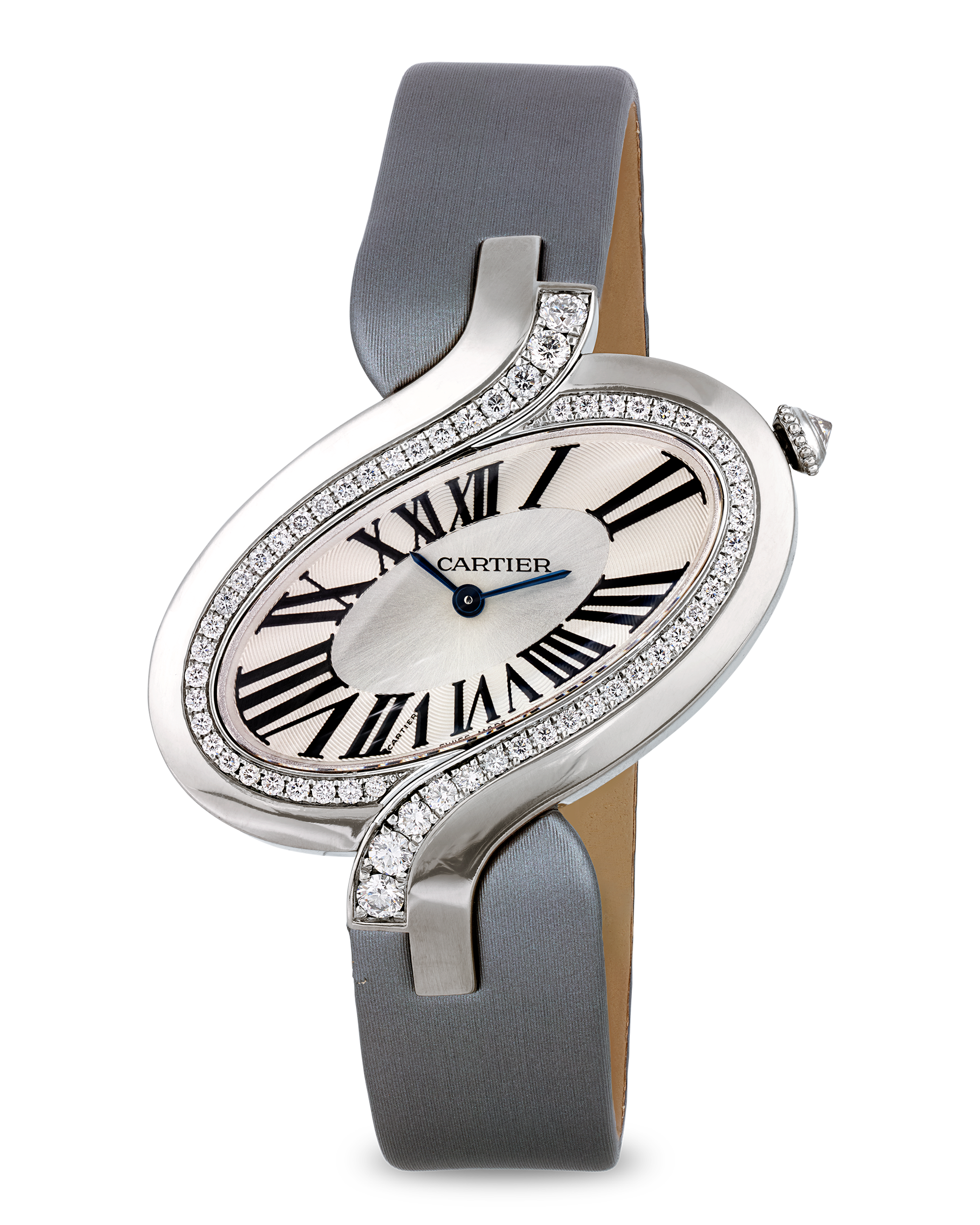 Cartier Délices White Gold Diamond-Set Watch