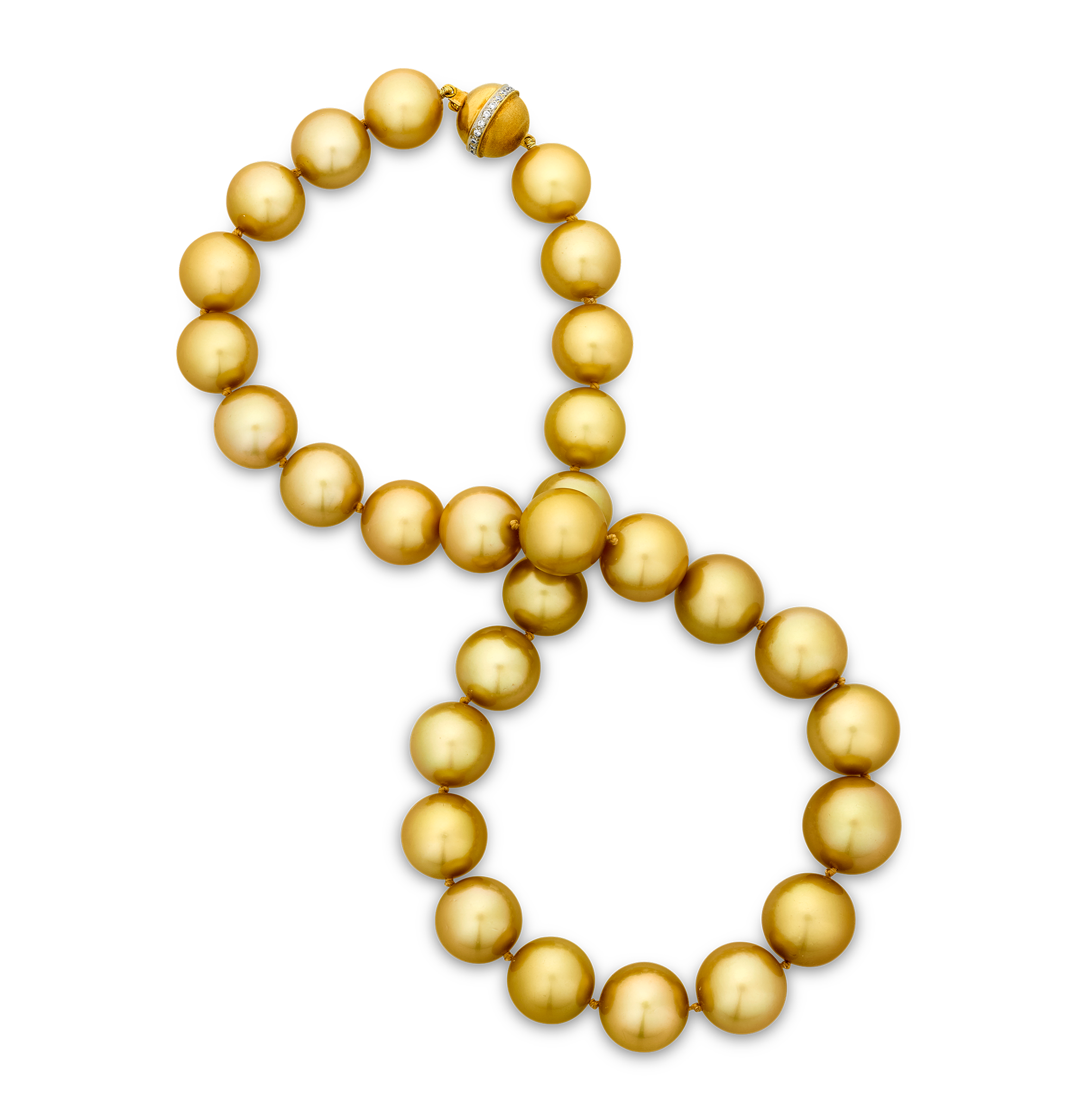 Golden South Sea Pearl Necklace
